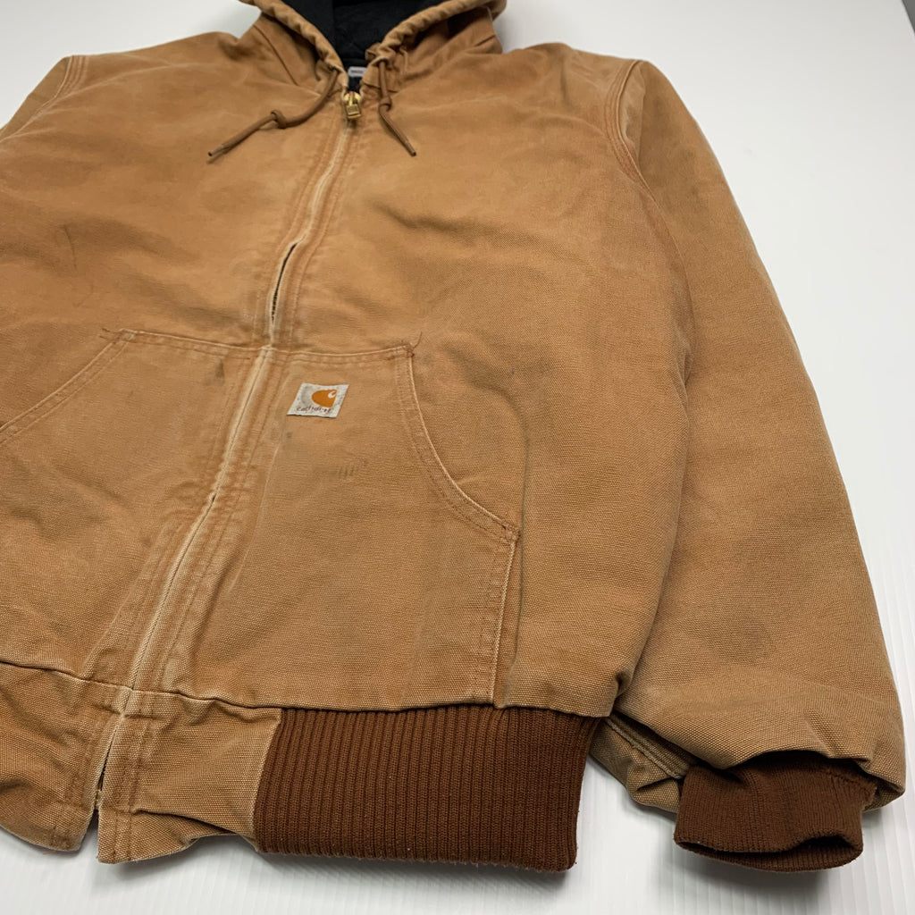 Carhartt Tan Hooded Jacket M