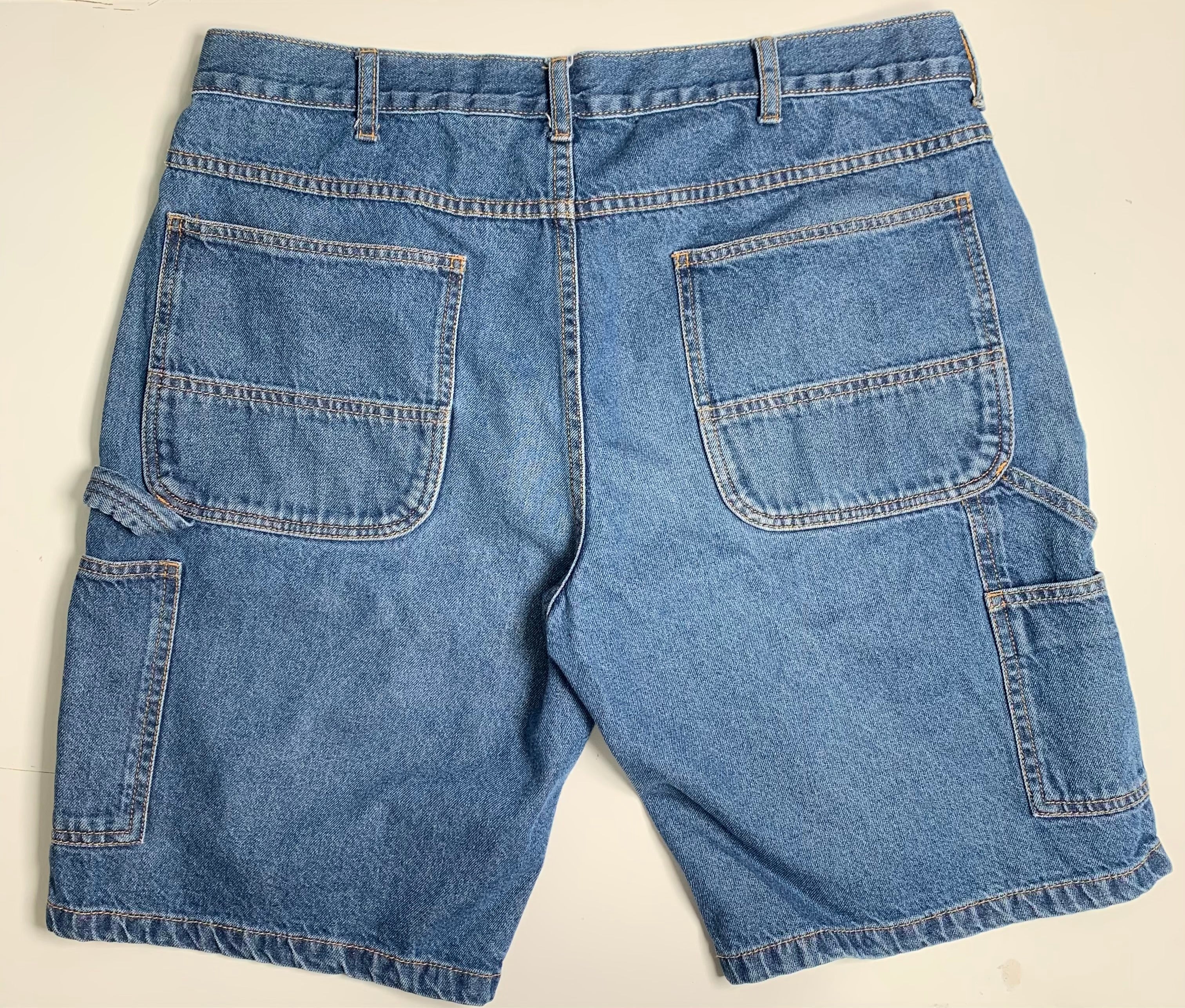 Work King Carpenter Denim Shorts 38