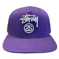 Purple Stüssy Snapback