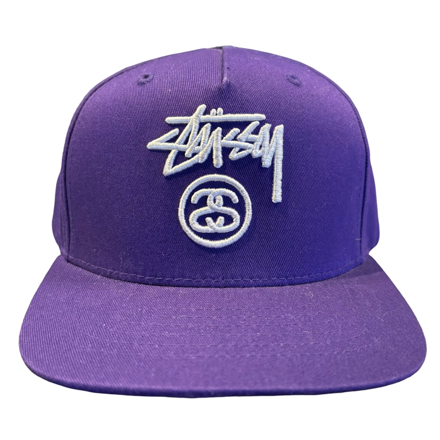 Purple Stüssy Snapback
