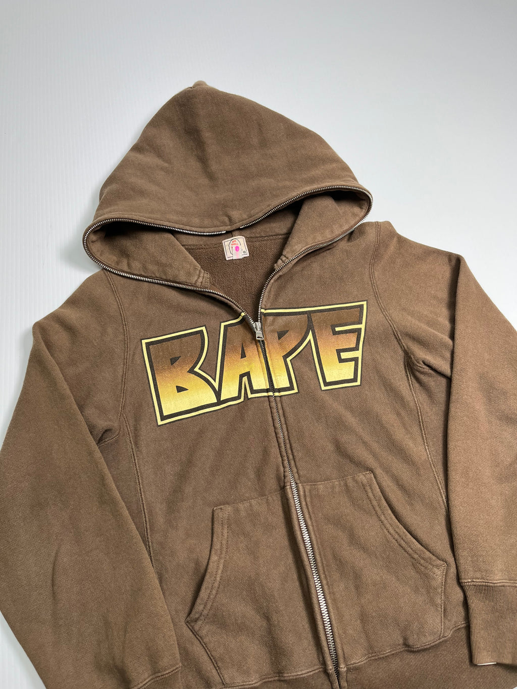 BAPE Spellout Zip Hoodie Women's S