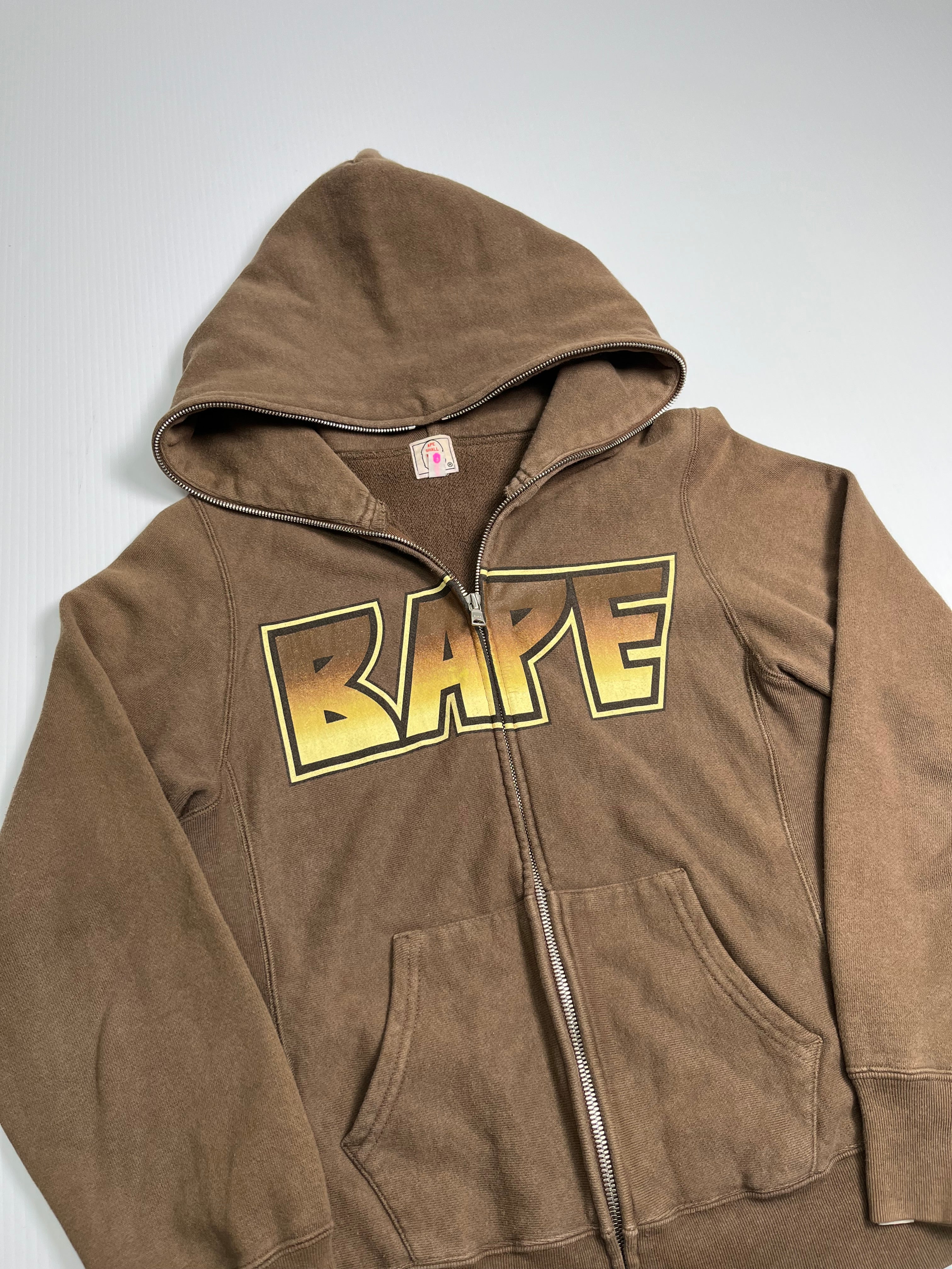 BAPE Spellout Zip Hoodie Women's S