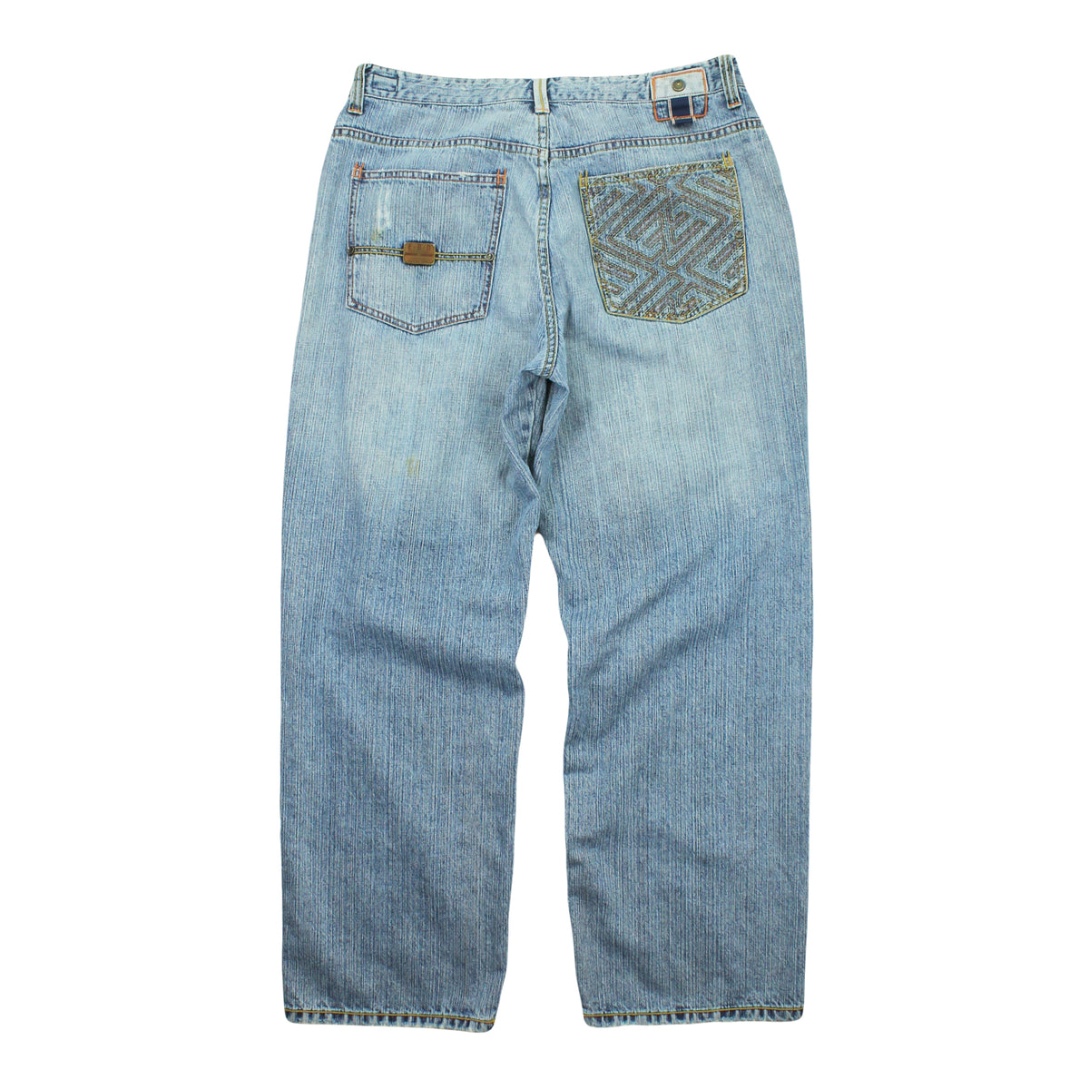 Y2K Enyce Baggy Light Wash Denim 36