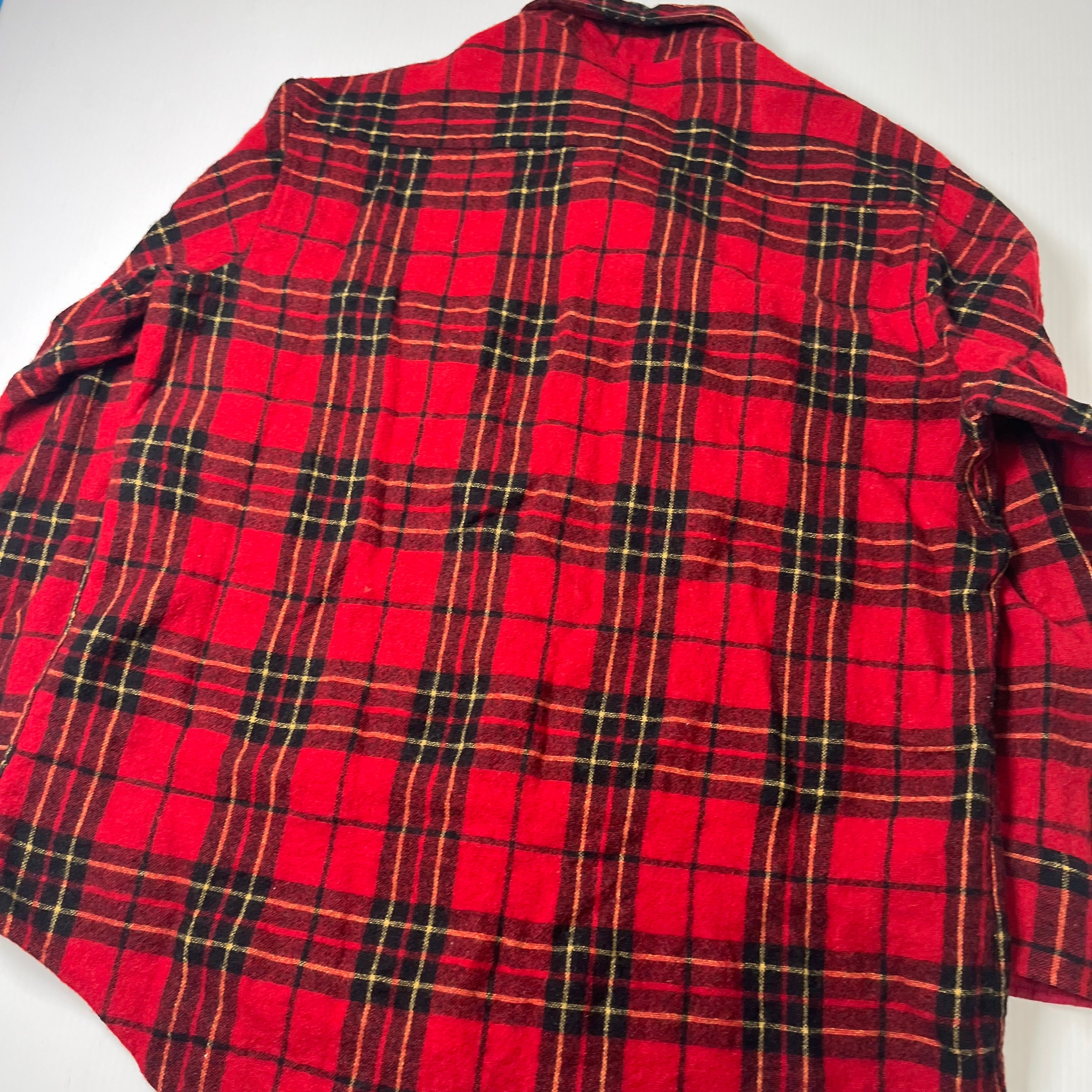 Vintage Pine Hill Plaid Button Up Shirt XL