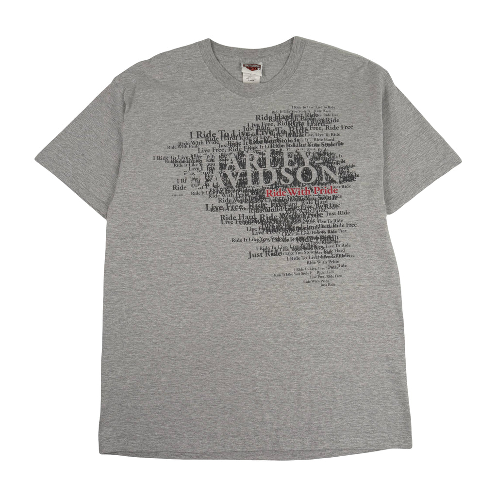 Vintage Harley Davidson Kelowna Graphic Tee L