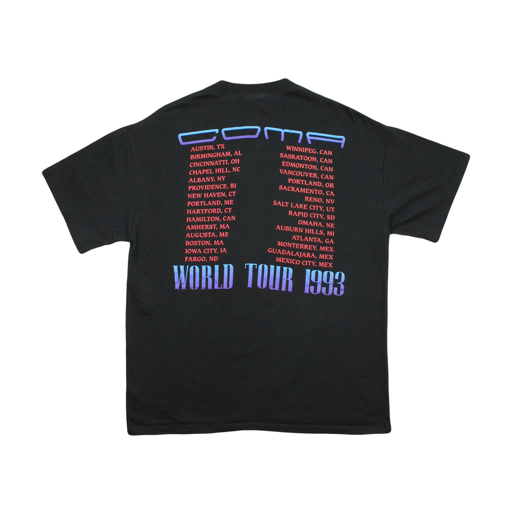 1991 Guns N' Roses Coma World Tour Tee XL