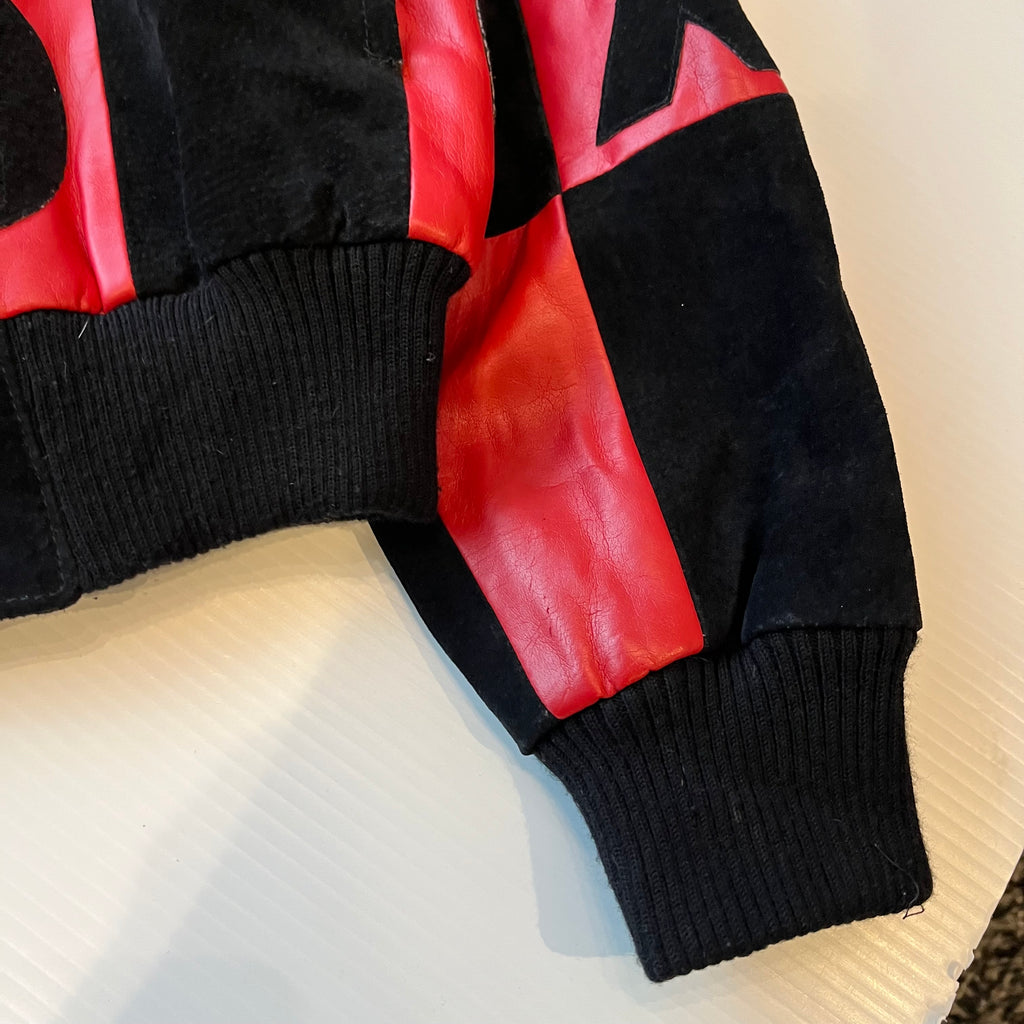 Vintage XOXO Leather Full Zip Jacket Women's M