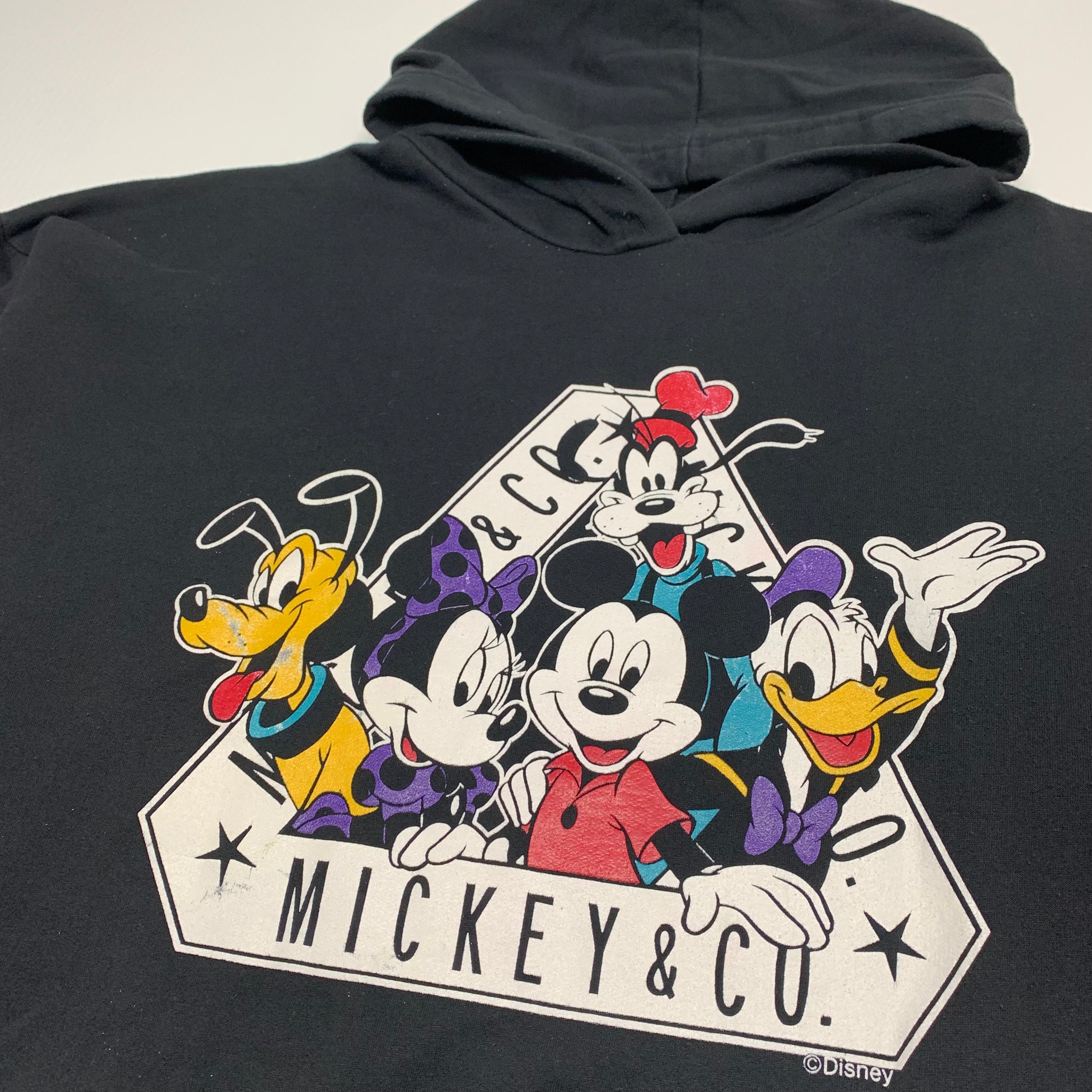 Vintage Mickey & Co Pullover Hoodie L