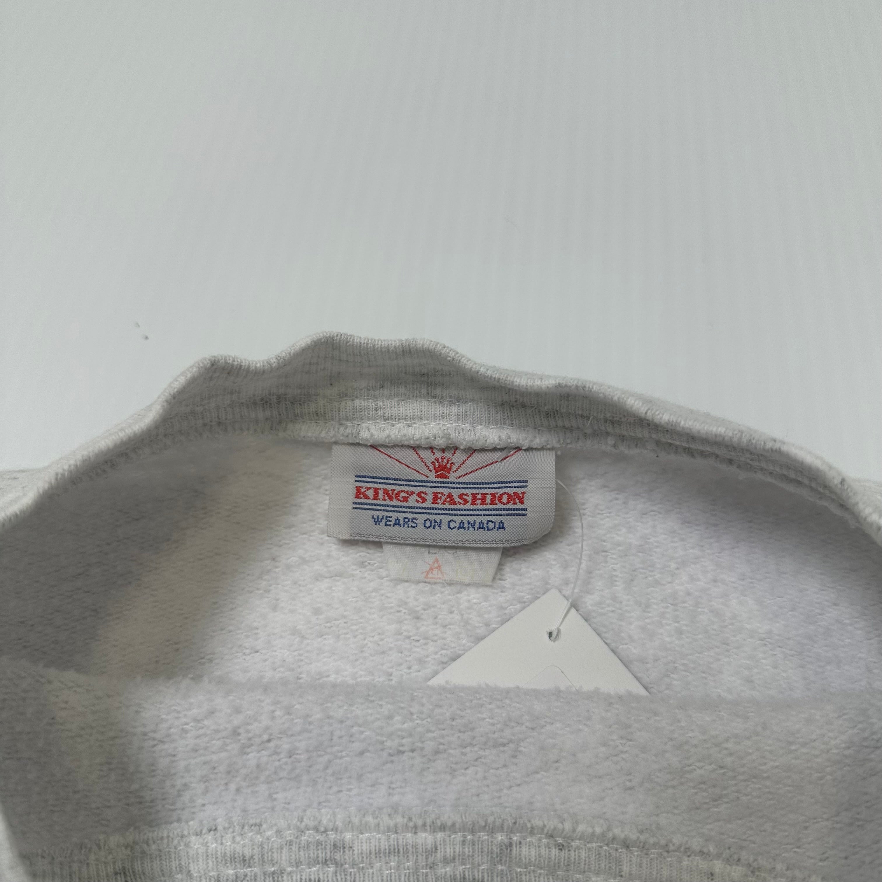 90s Catholic Central Graphic Crewneck L