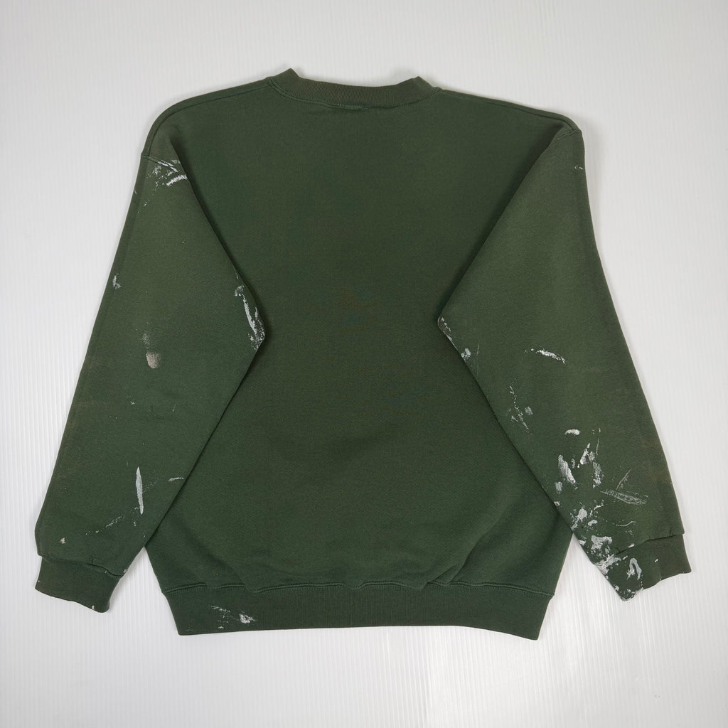 Vintage Seattle Sonics Painted Crewneck L