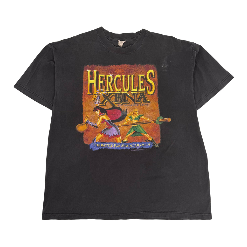 1997 Hercules Xena The Animated Movie Promo Tee XL