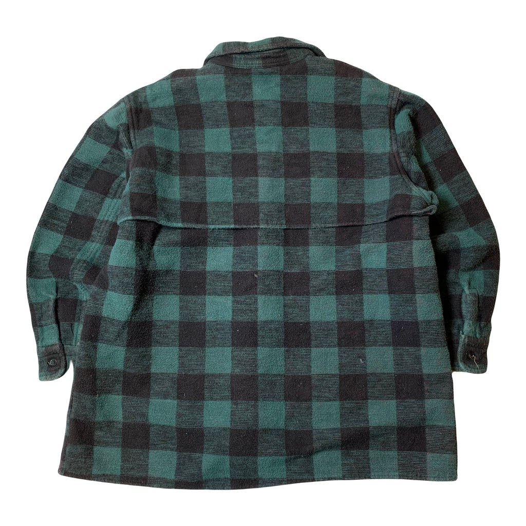 Vintage Palermo Plaid Heavy Button Up Flannel XL