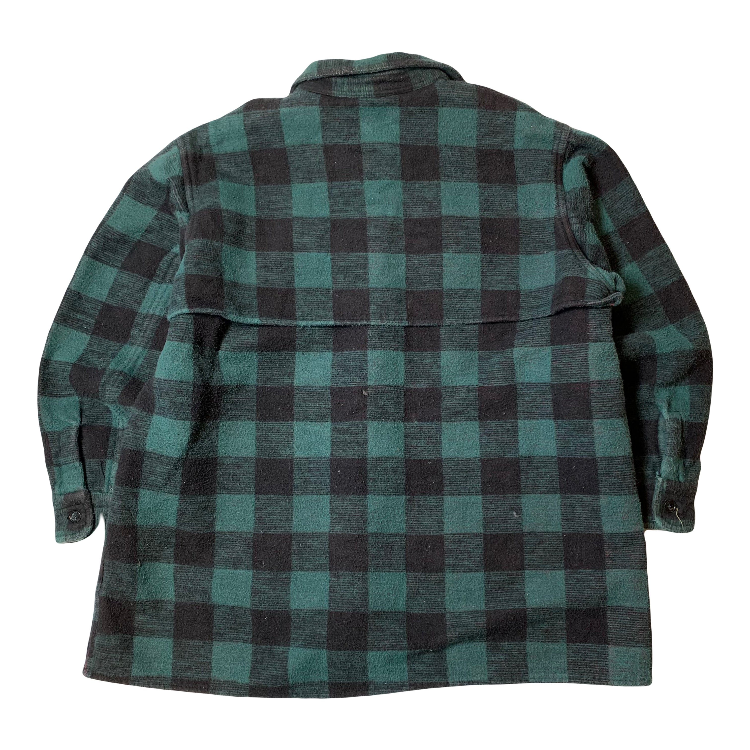 Vintage Palermo Plaid Heavy Button Up Flannel XL