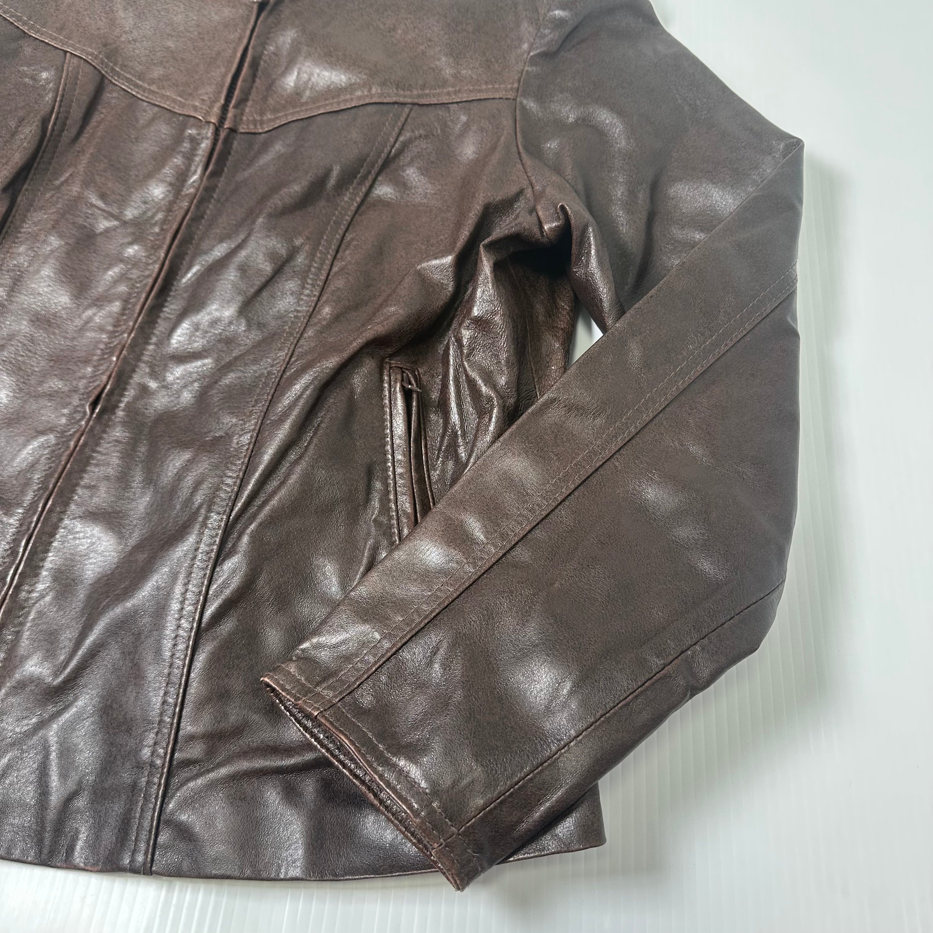 Vintage The Leather Ranch Jacket S