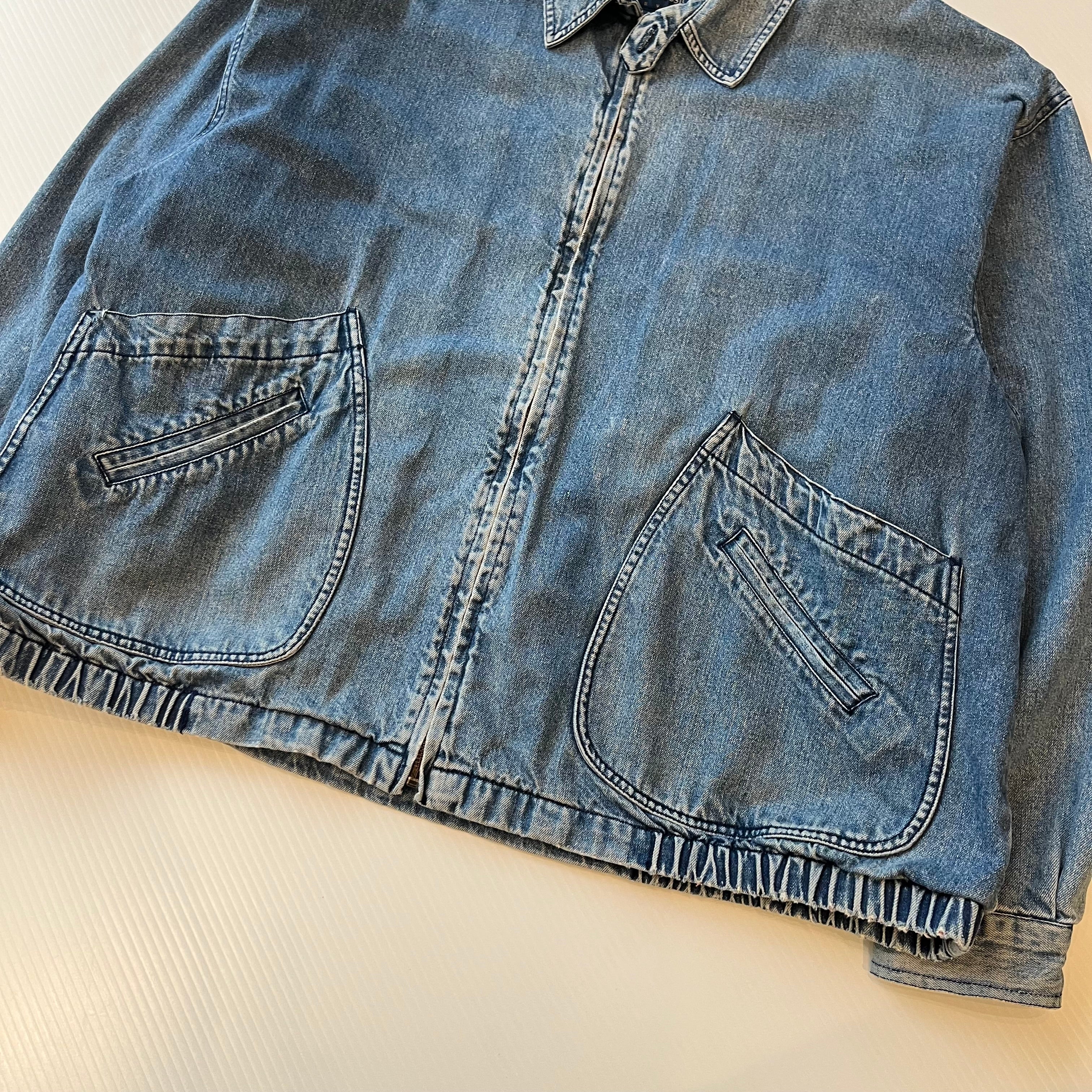 Vintage Cambridge Classics Full Zip Denim Jacket XL