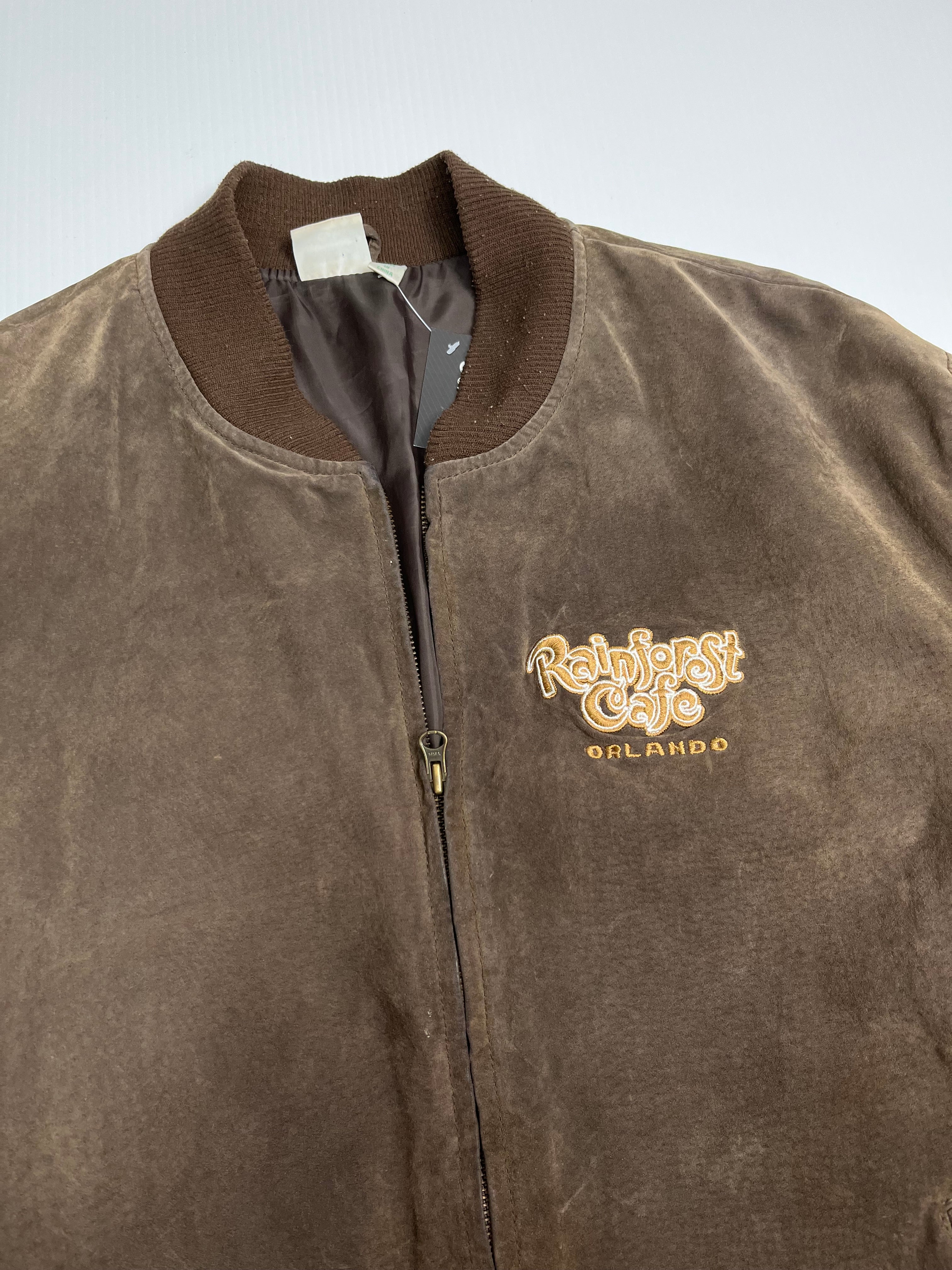 Vintage Rainforest Cafe Varsity Jacket XL