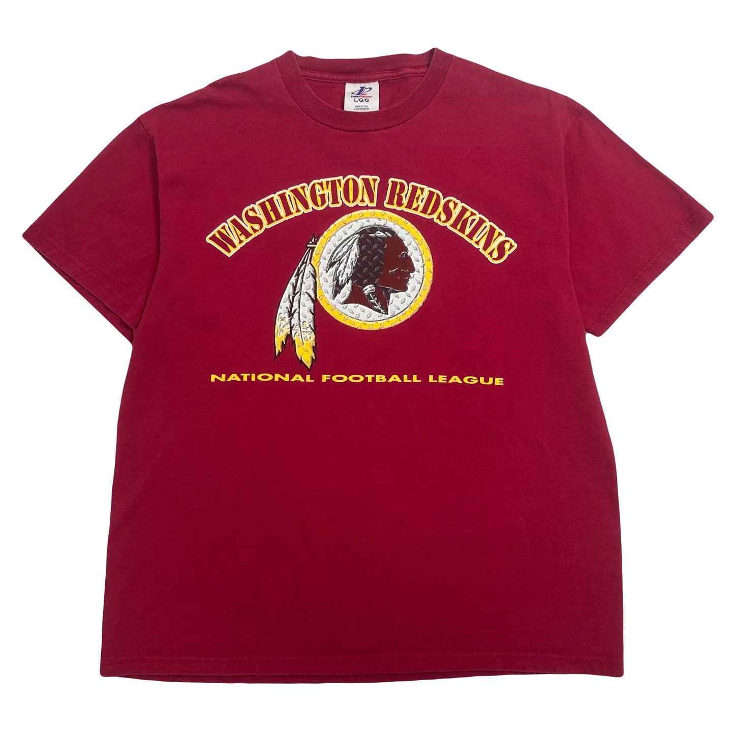 Vintage NFL Logo Athletic Washington Redskins Tee L