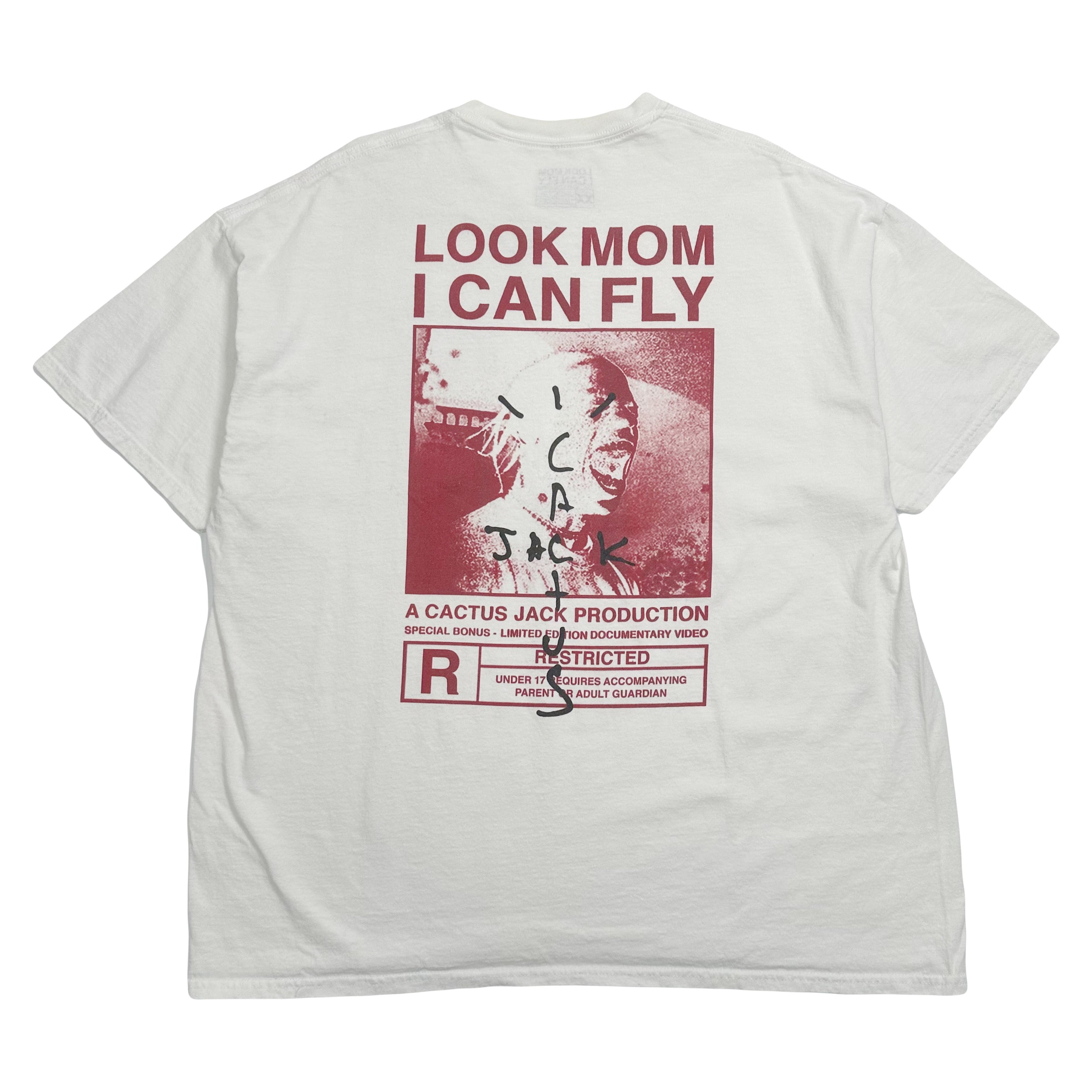 Cactus Jack Look Mom I Can Fly Tee XXL