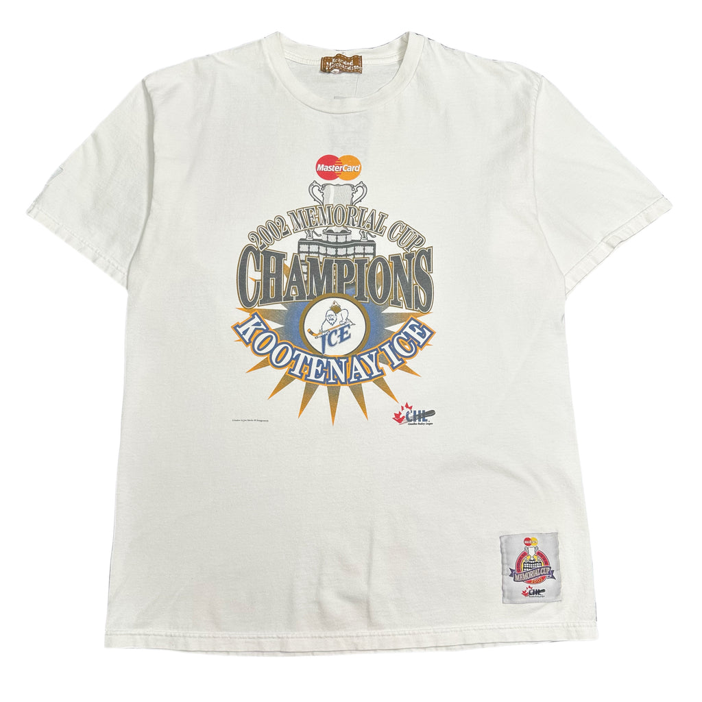Kootenay Ice 2002 Memorial Cup Champs Tee L
