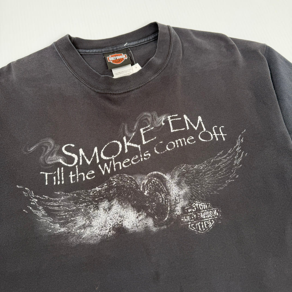 Vintage Harley Davidson Smoke 'Em Tee XL