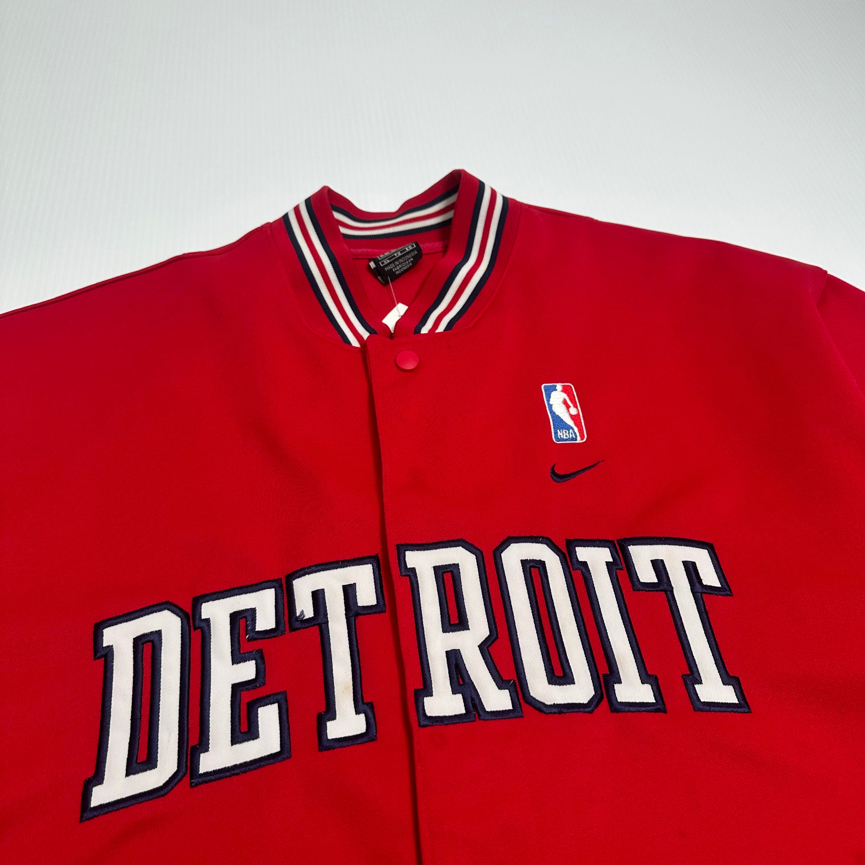 Vintage Nike Detroit Pistons Warm-Up Jersey XL