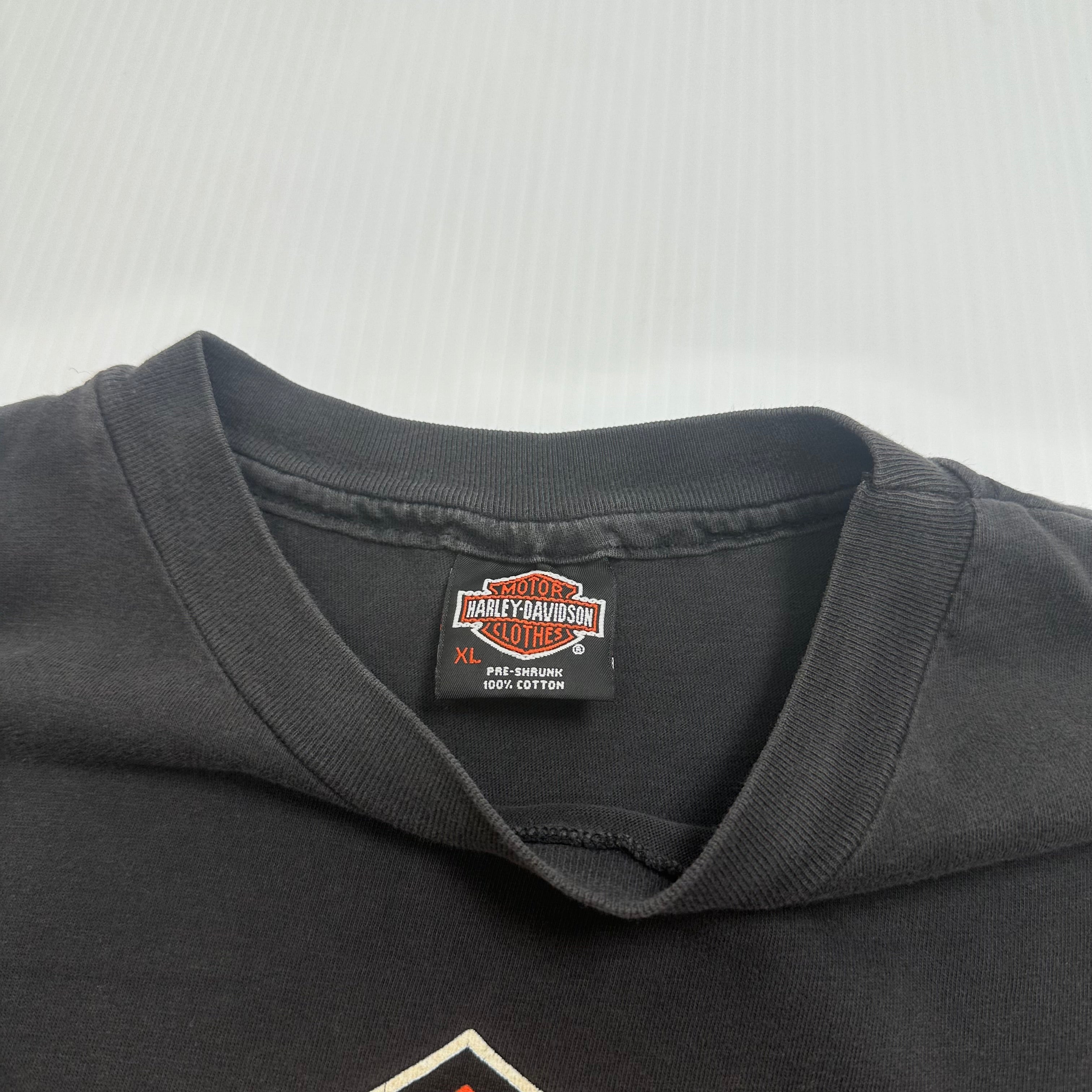 1996 Harley Davidson Buffalo New York Shield Logo Tee XL