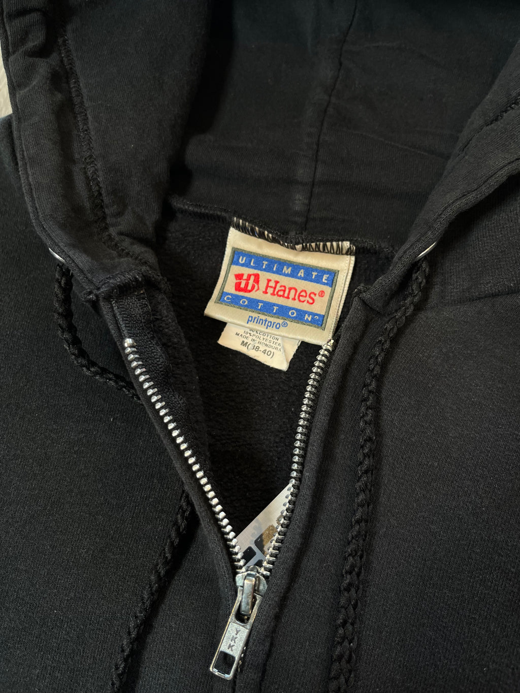 Vintage Hanes Zip Hoodie M