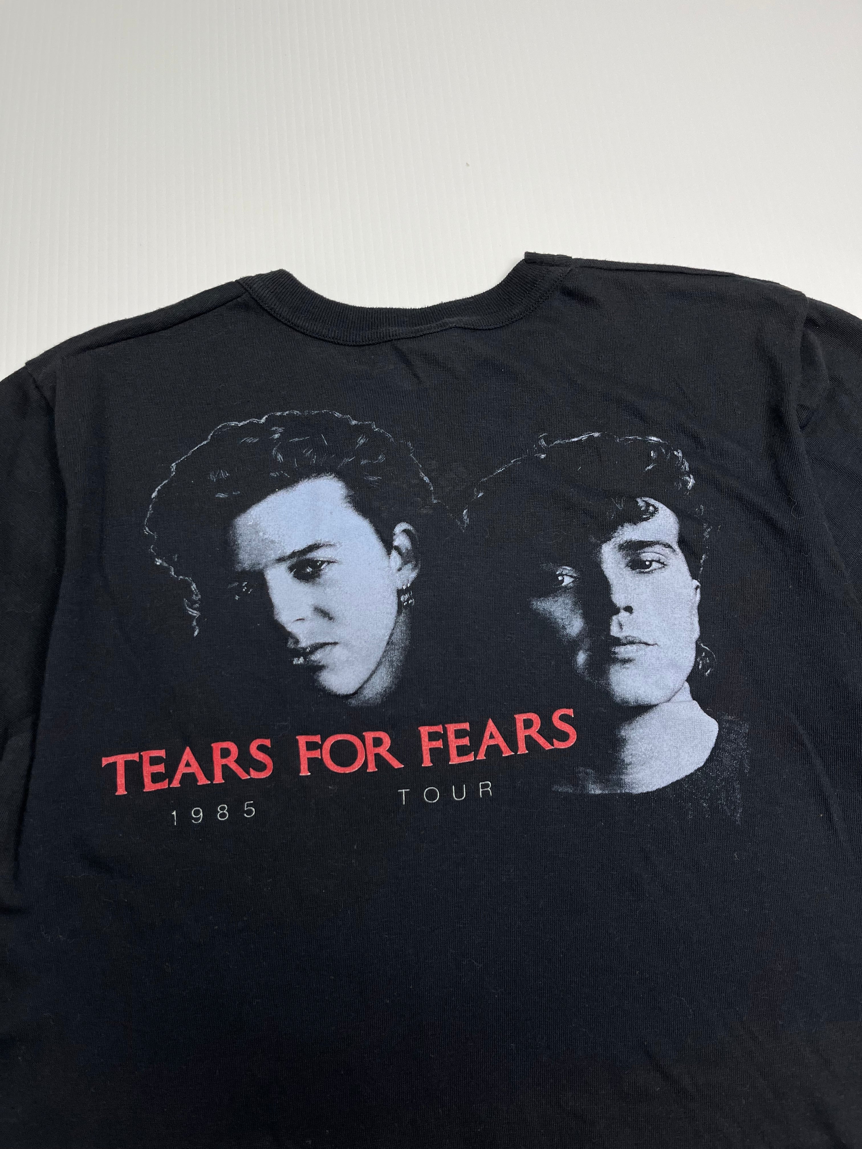 1985 Tears For Fears Tour Tee L