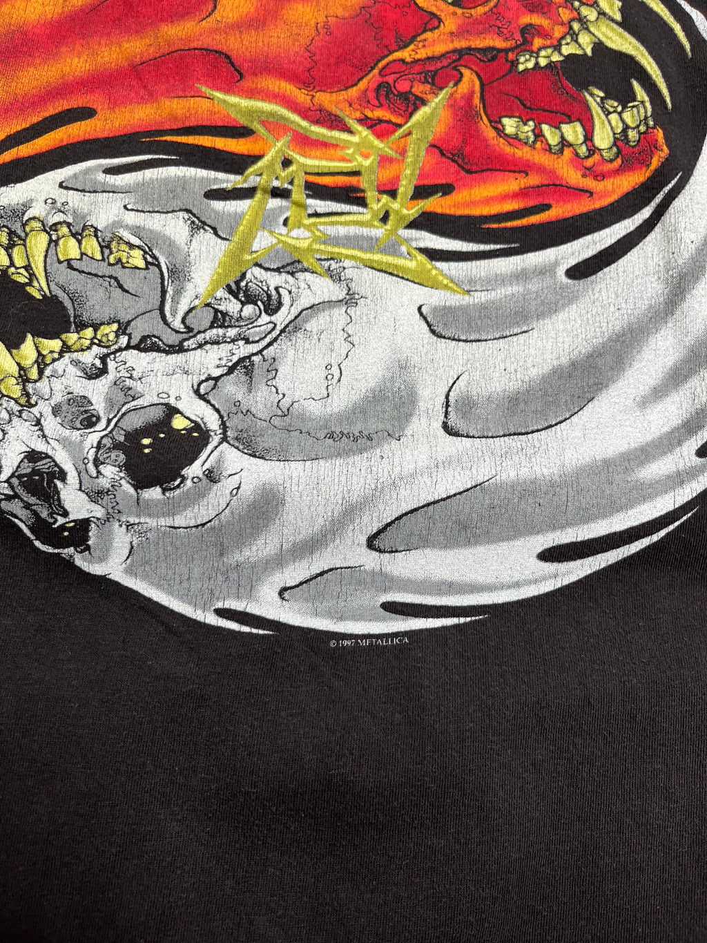 Metallica Rebel Pushead Band Tee L