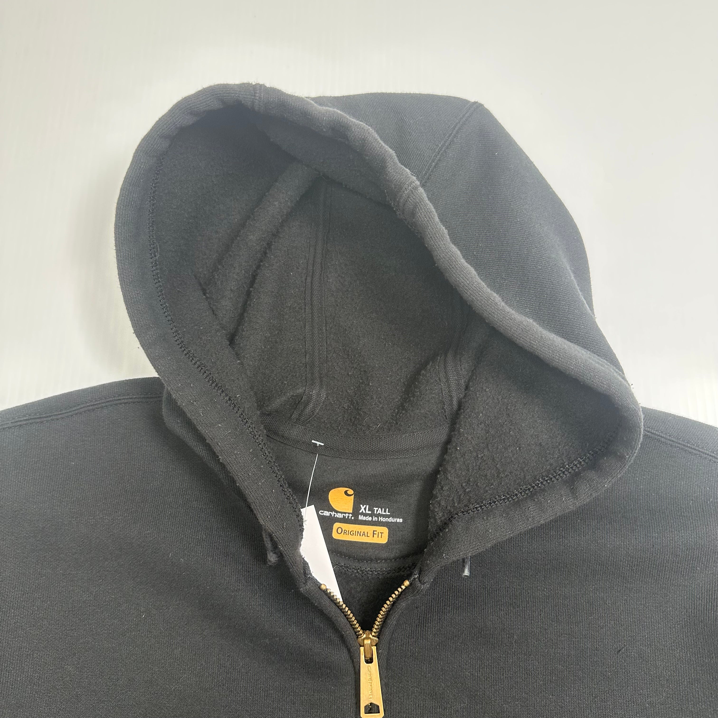 Carhartt Full Zip Pocket Logo Hoodie XL Tall