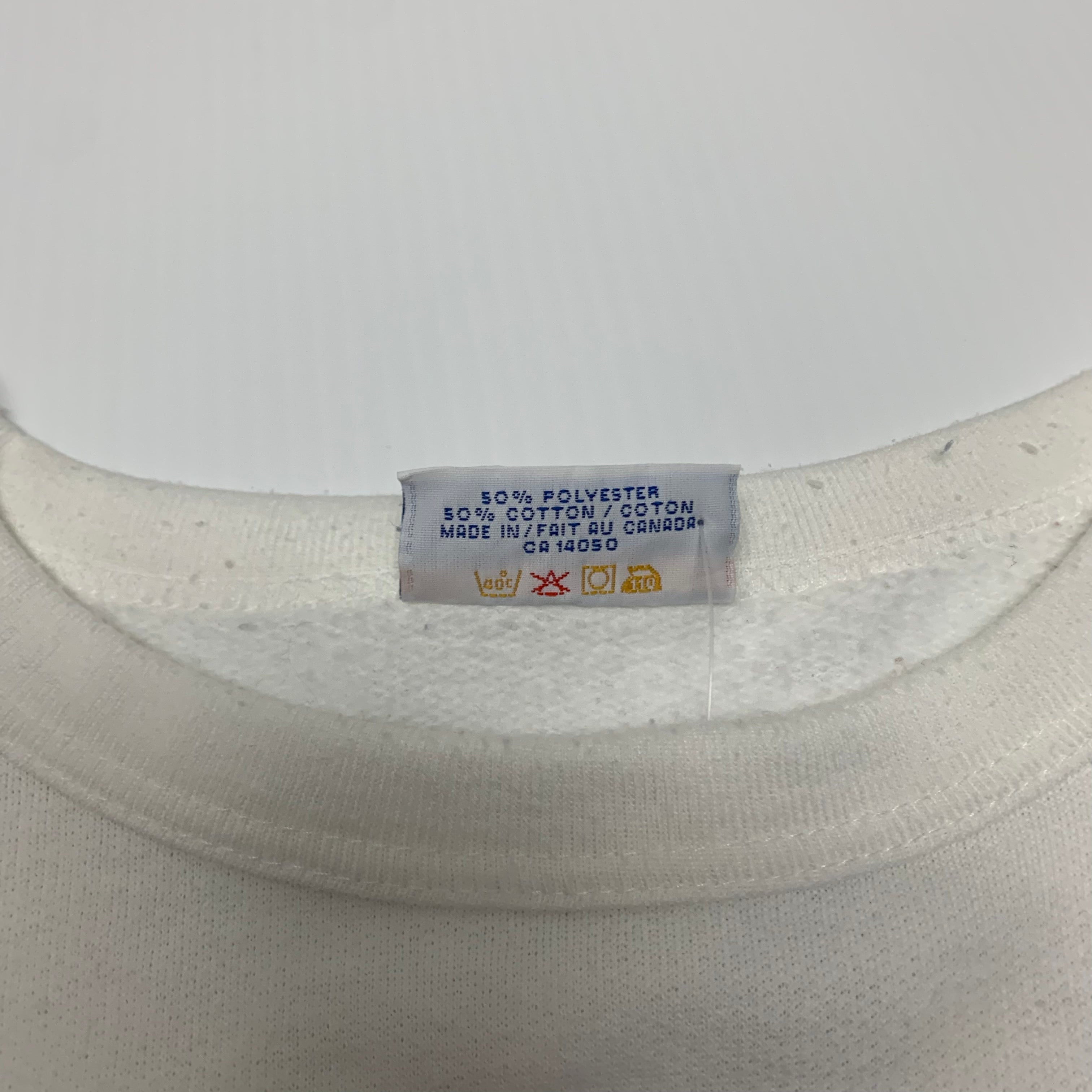Vintage To Hell With Health Foods Crewneck L