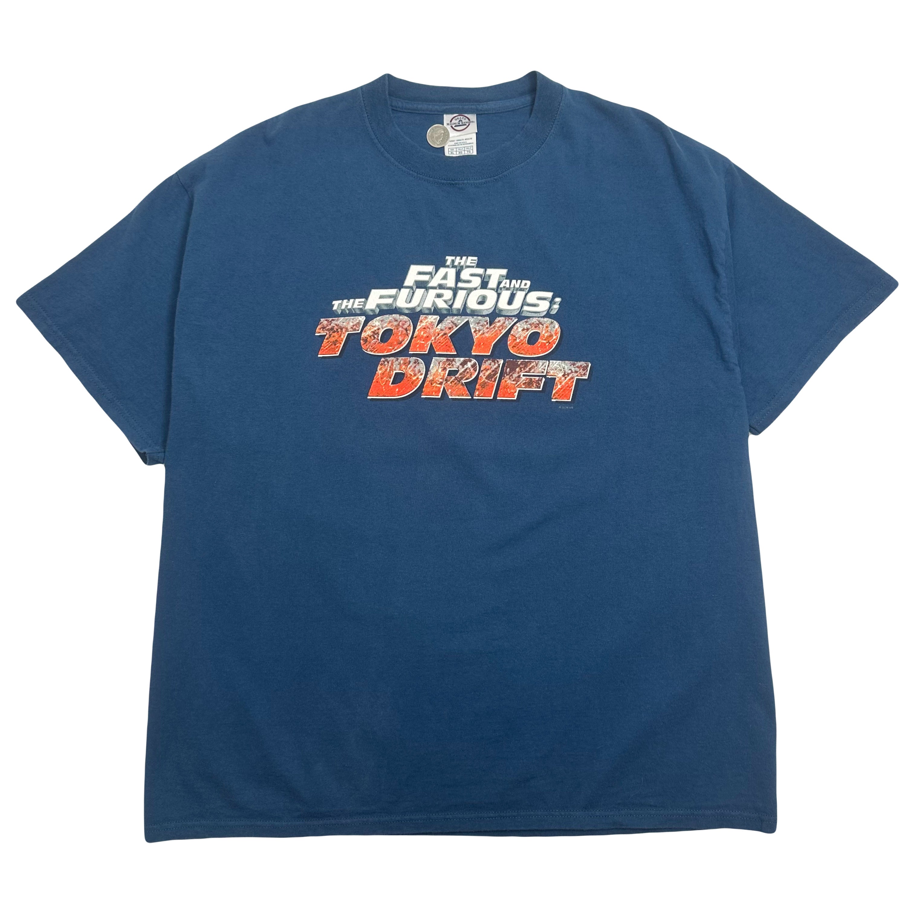 2006 Fast And Furious Tokyo Drift Movie Promo Tee XL