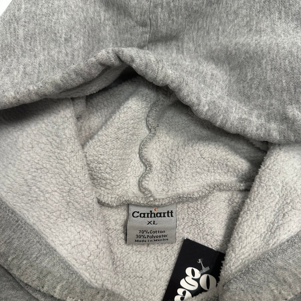 Vintage Carhartt Spellout Logo Hoodie XL