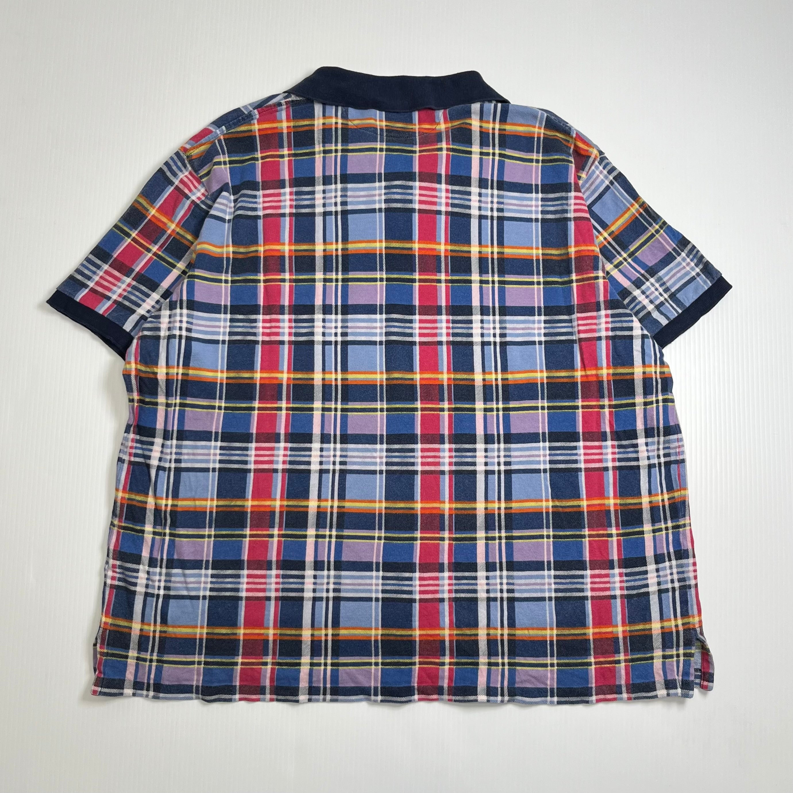 Vintage Polo Ralph Lauren Plaid Short Sleeve XXL