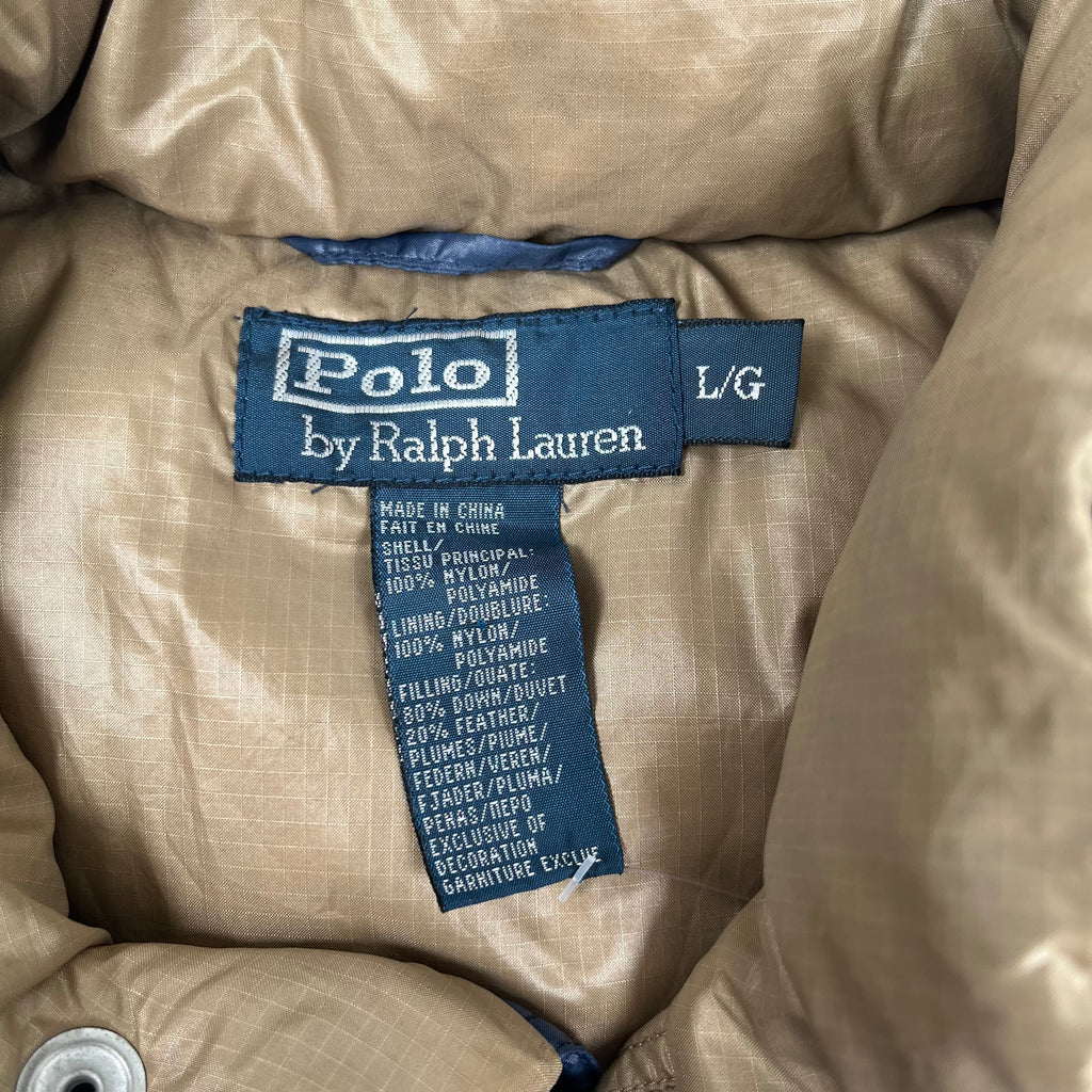 Vintage Polo Ralph Lauren Down Puffer Vest L