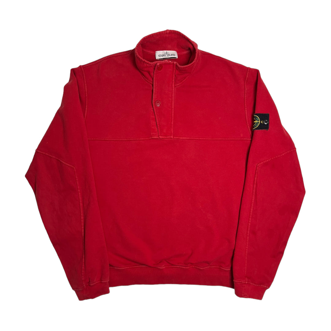 Stone Island 1/4 Zip Sweatshirt L