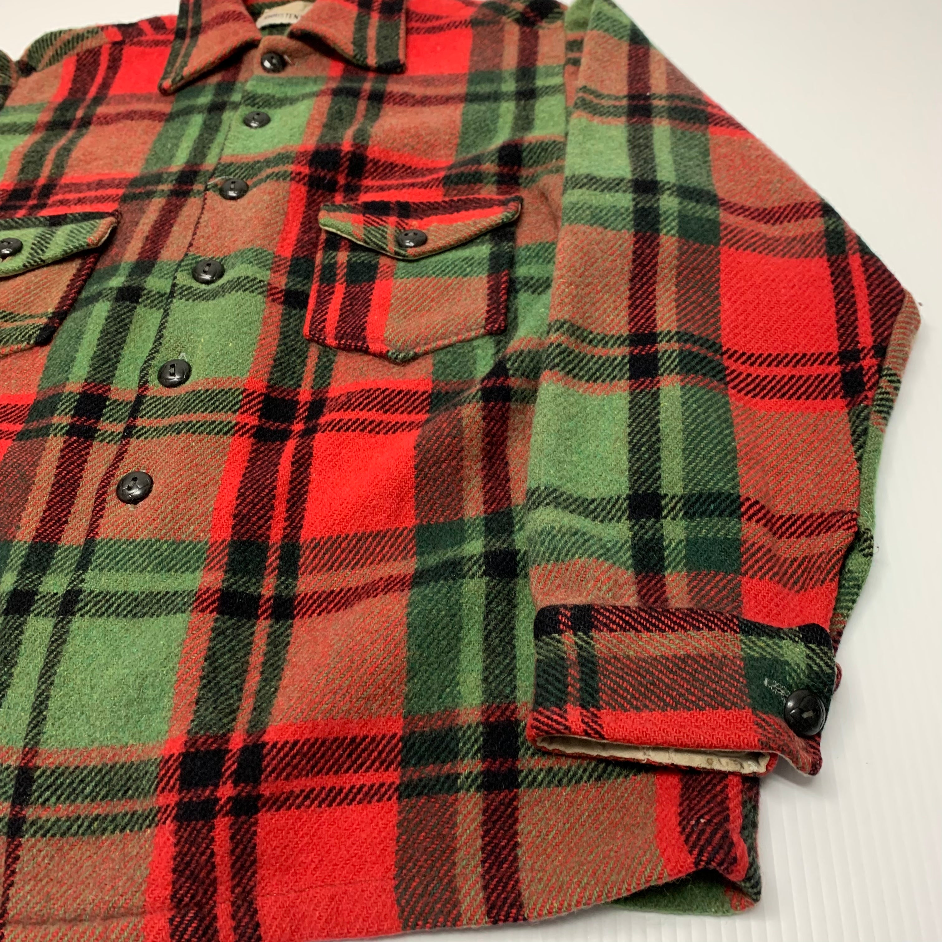 Vintage Christensen Wool Plaid Jacket M