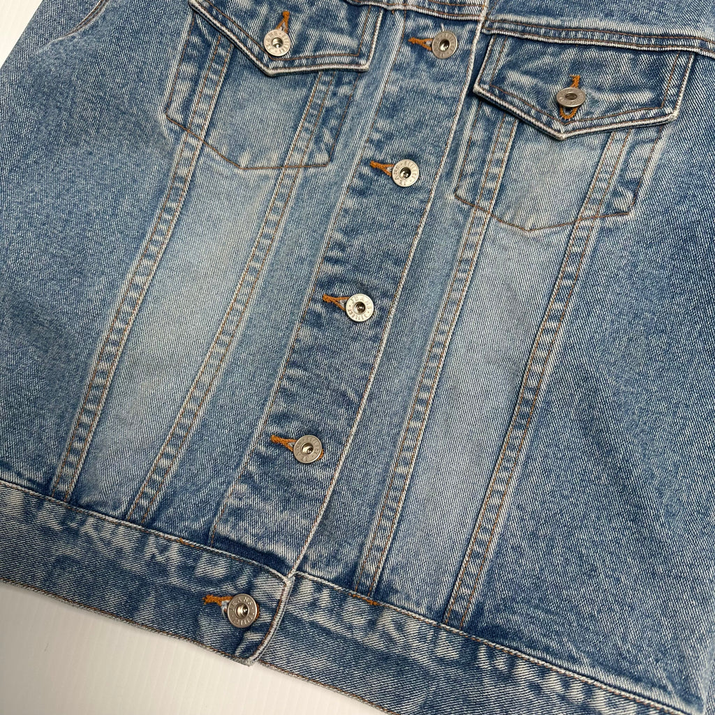 Vintage Reflect Jeans Denim Jacket Women's M