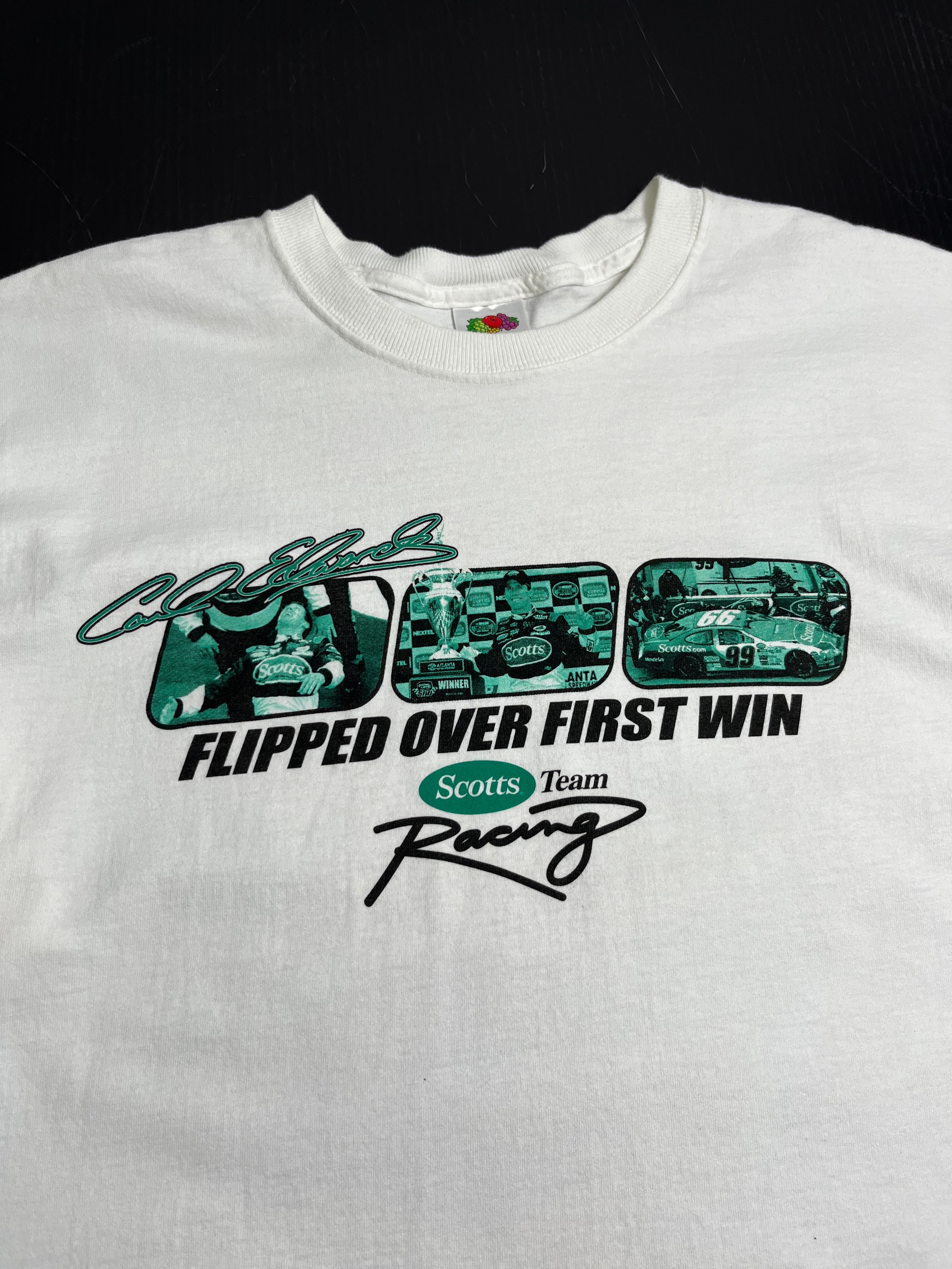 2005 Carl Edwards NASCAR Scotts First Win Tee XL