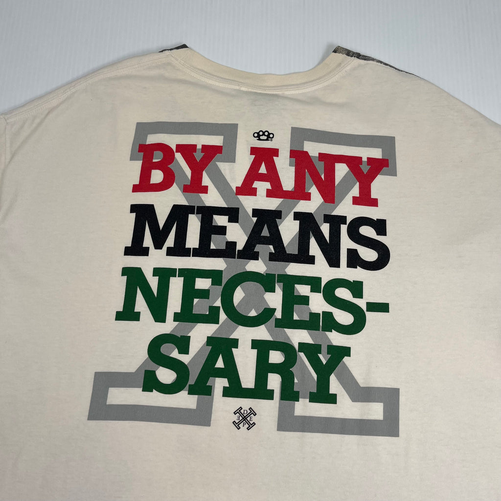 10 Deep Malcolm X By Any Means Necessary Tee XL