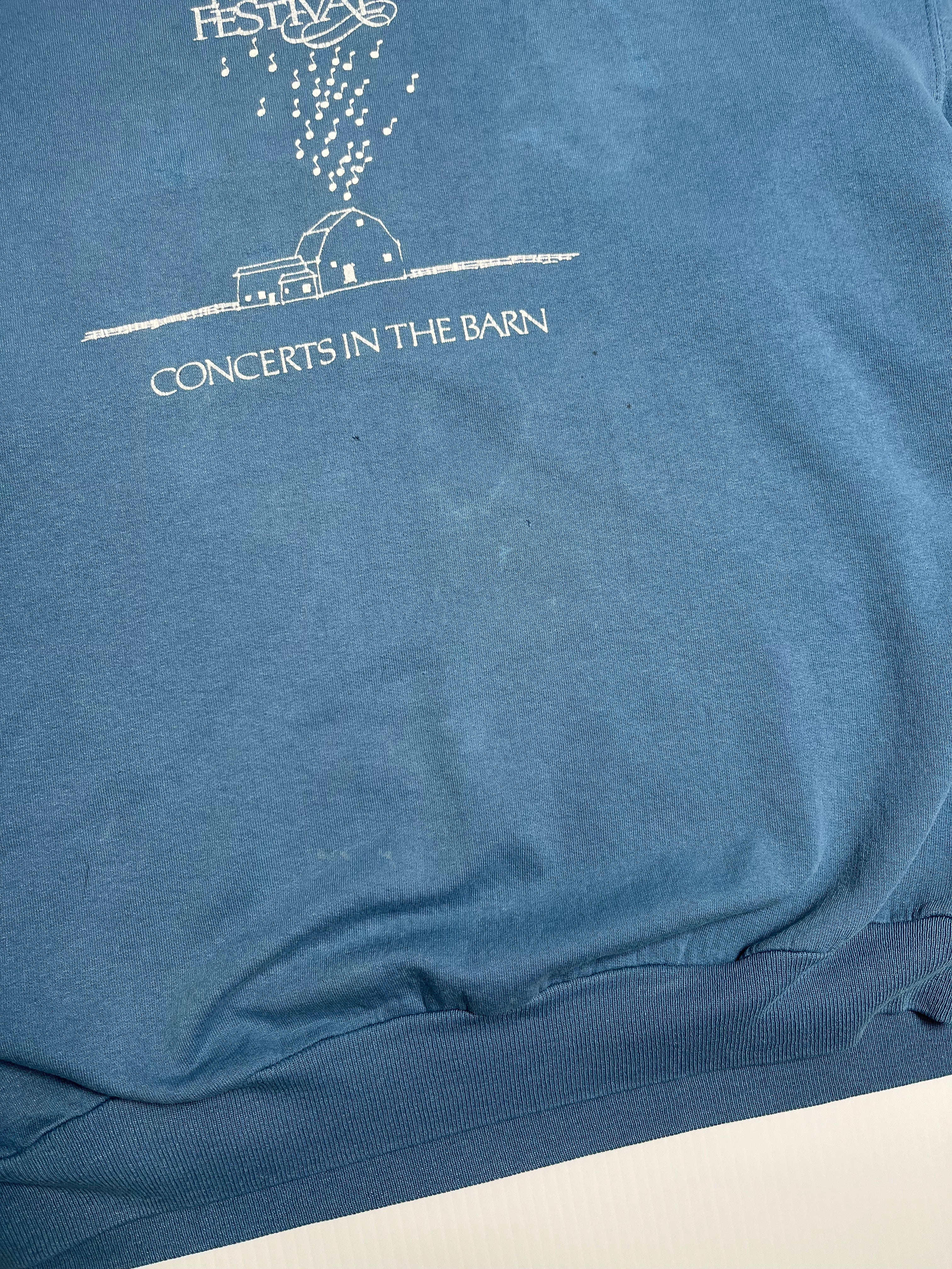 Olympic Music Fest Concerts In The Barn Crewneck L