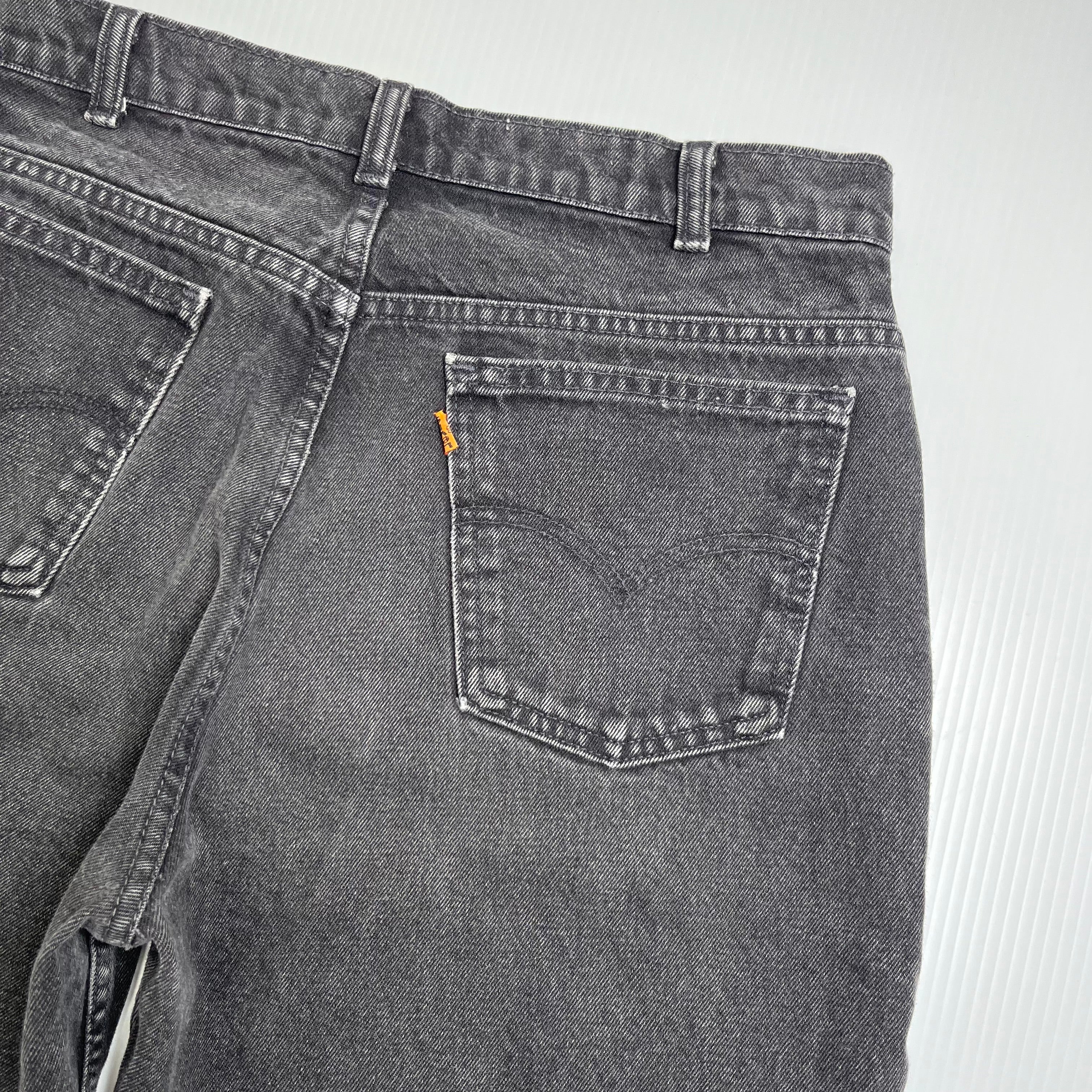 Vintage Levi's Orange Tab Faded Denim Shorts 36