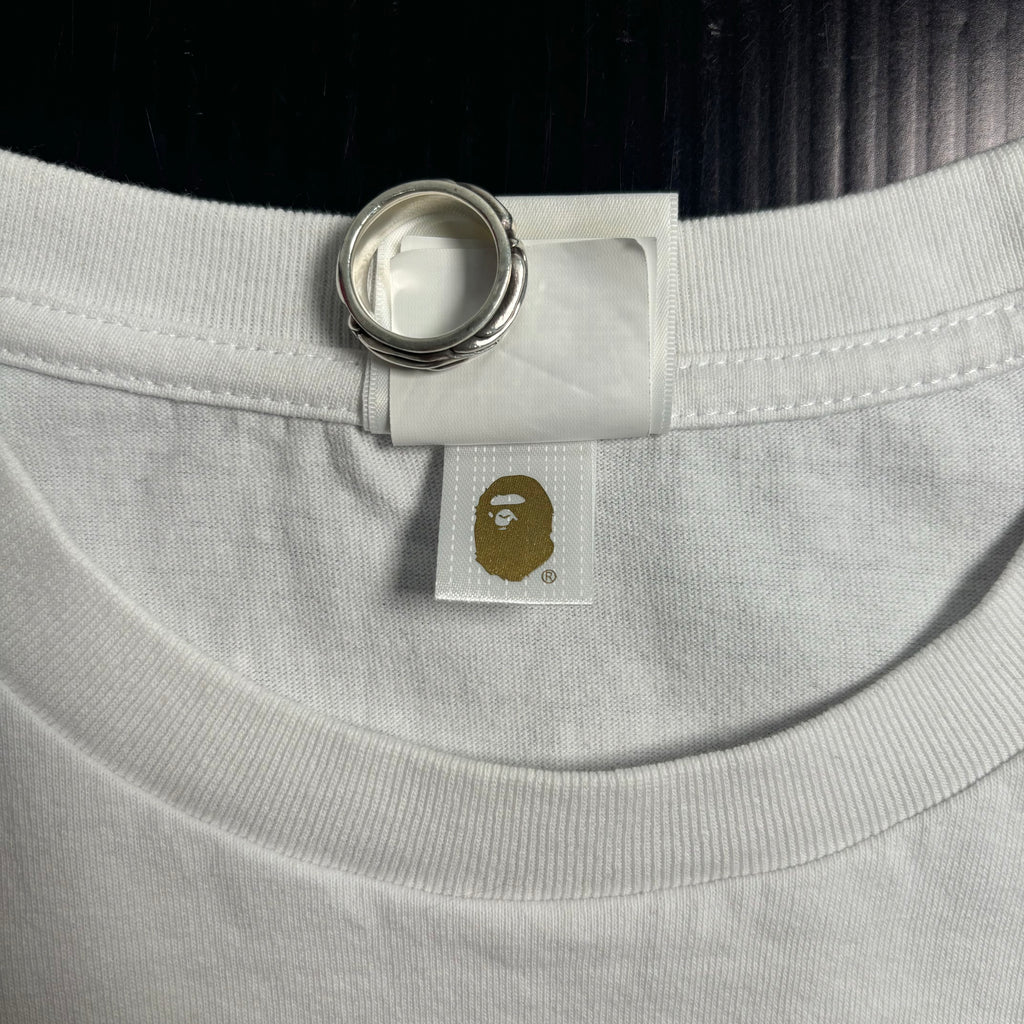 A Bathing Ape Camo Head Graphic Tee XL