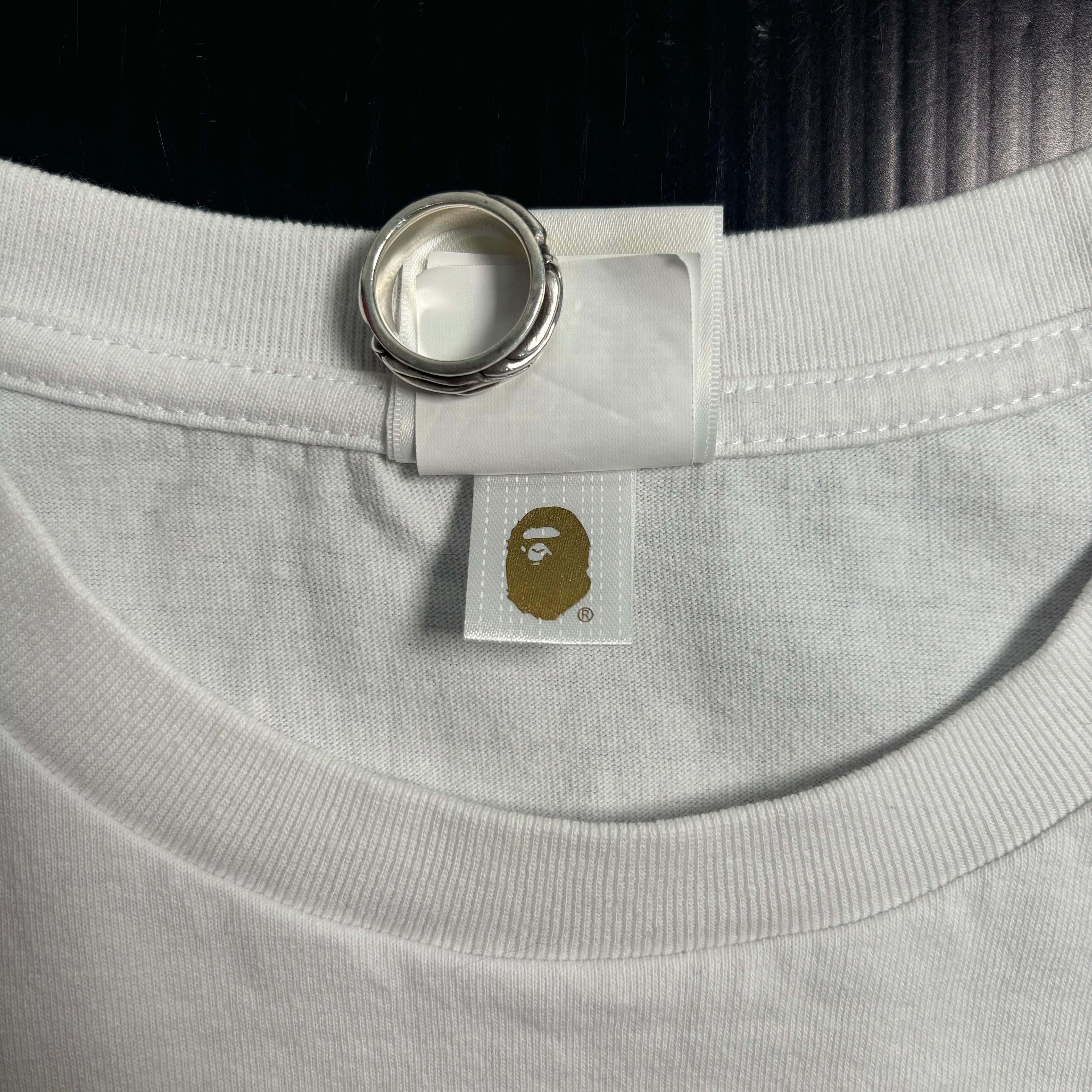 A Bathing Ape Camo Head Graphic Tee XL