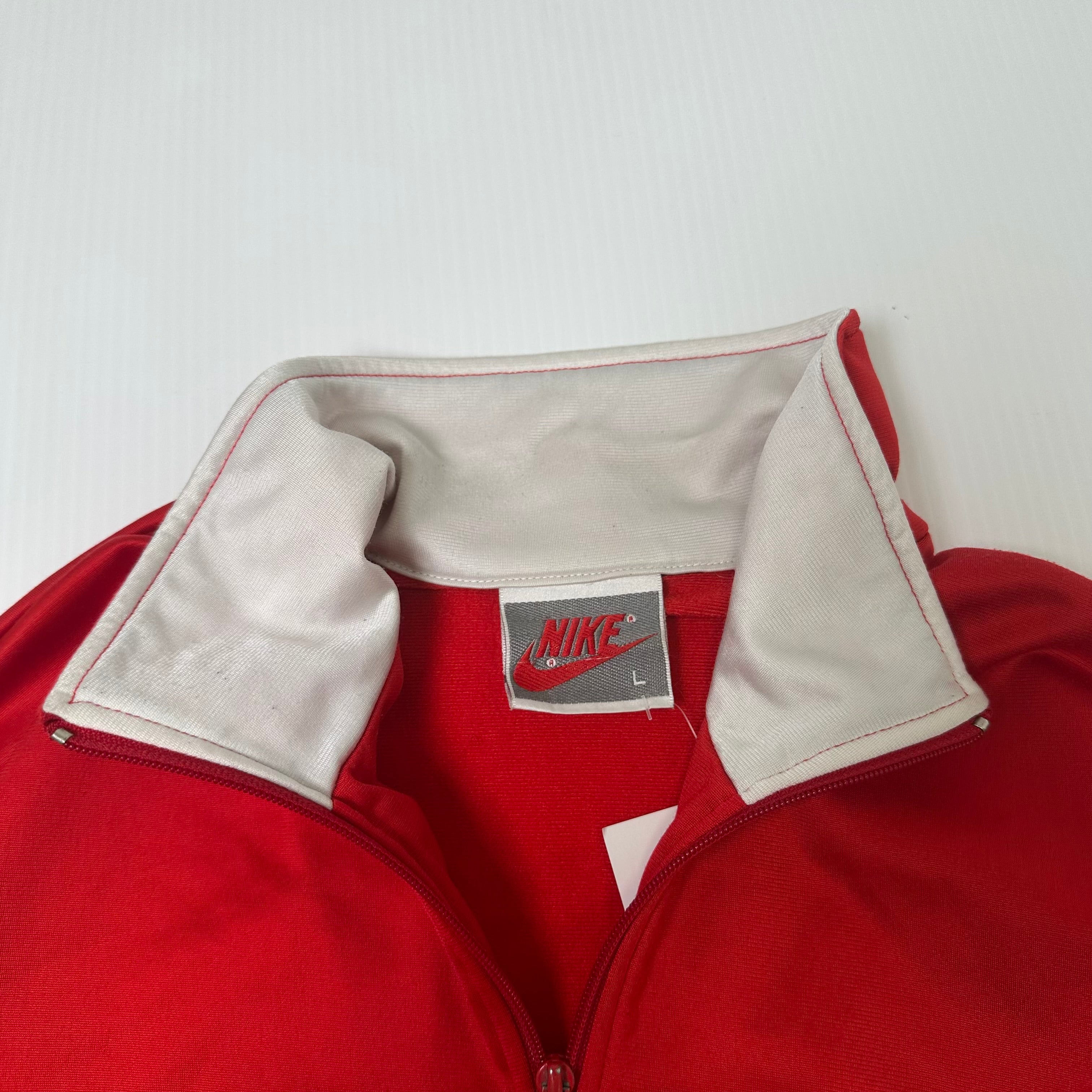Vintage Nike Mini Logo Track Jacket L