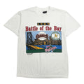 1989 MLB Battle Of The Bay Baseball Tee M
