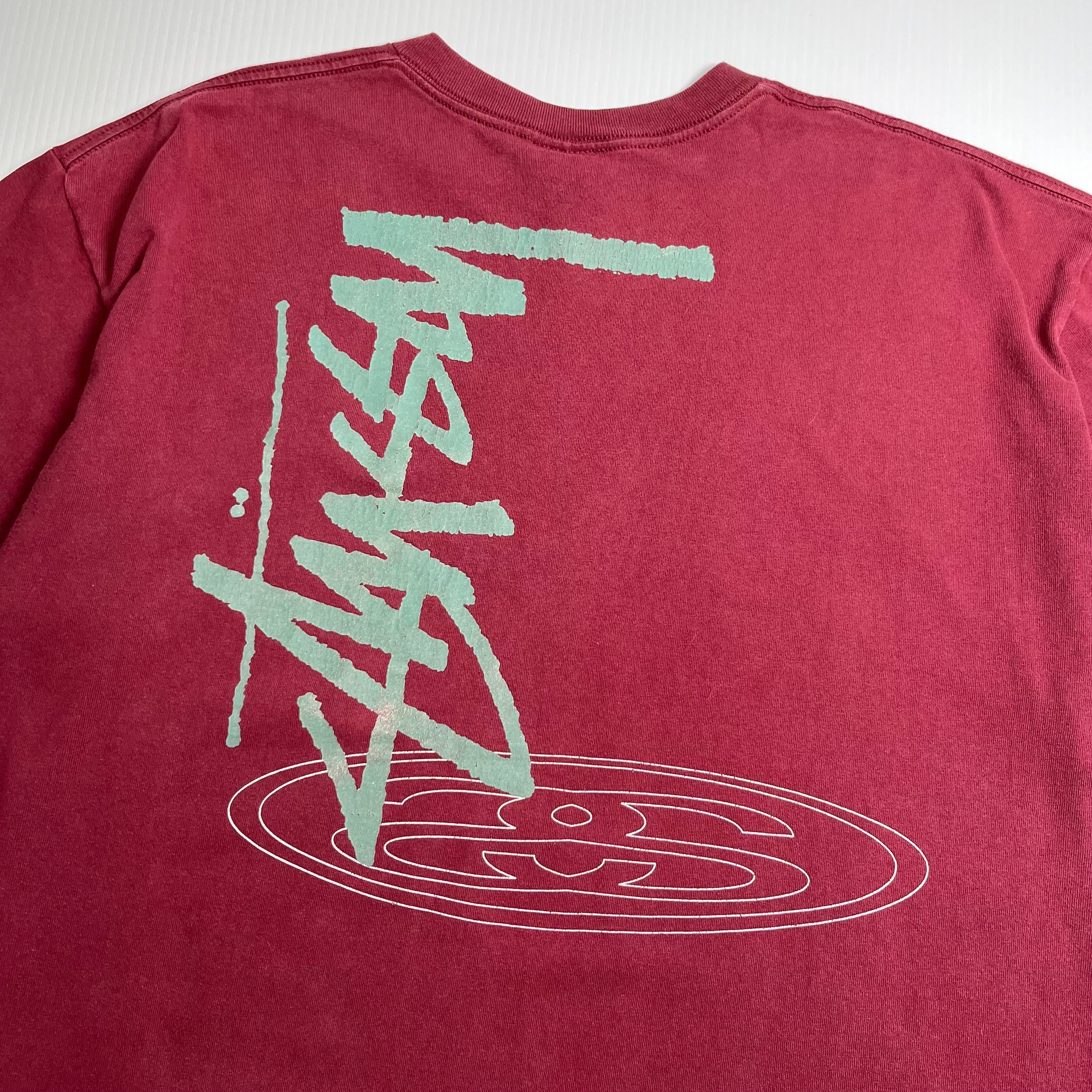 90s Stussy Logo Graphic Tee XL