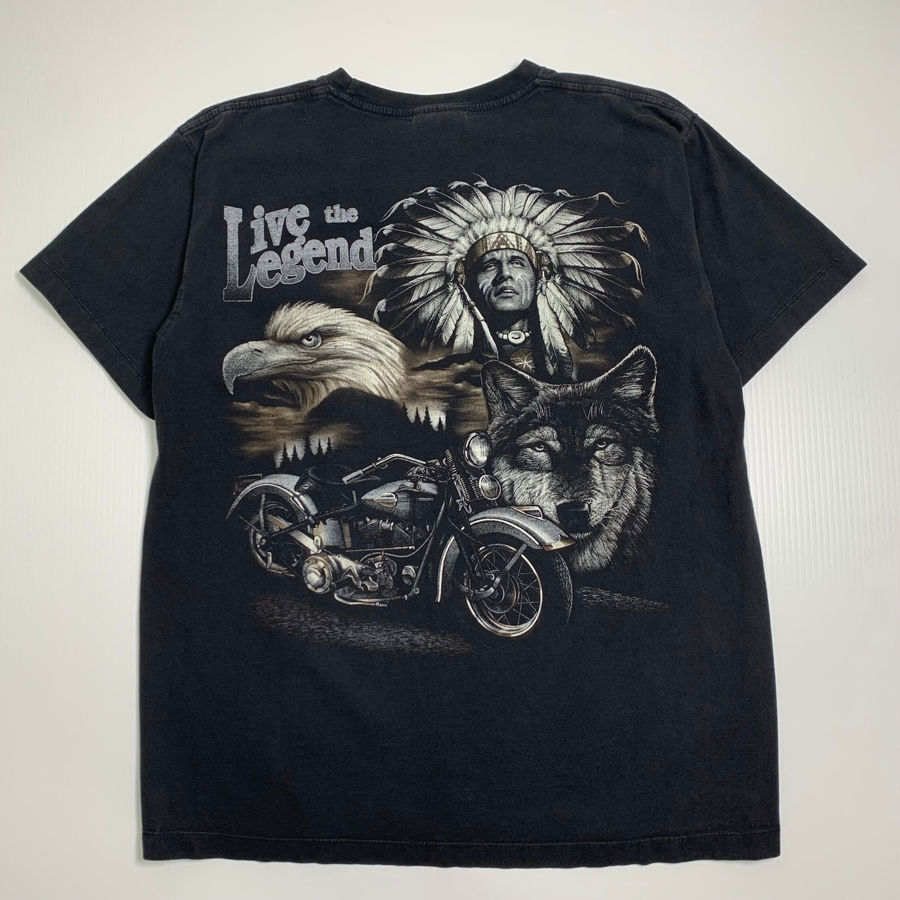 Live The Legend Motorcycle Tee L