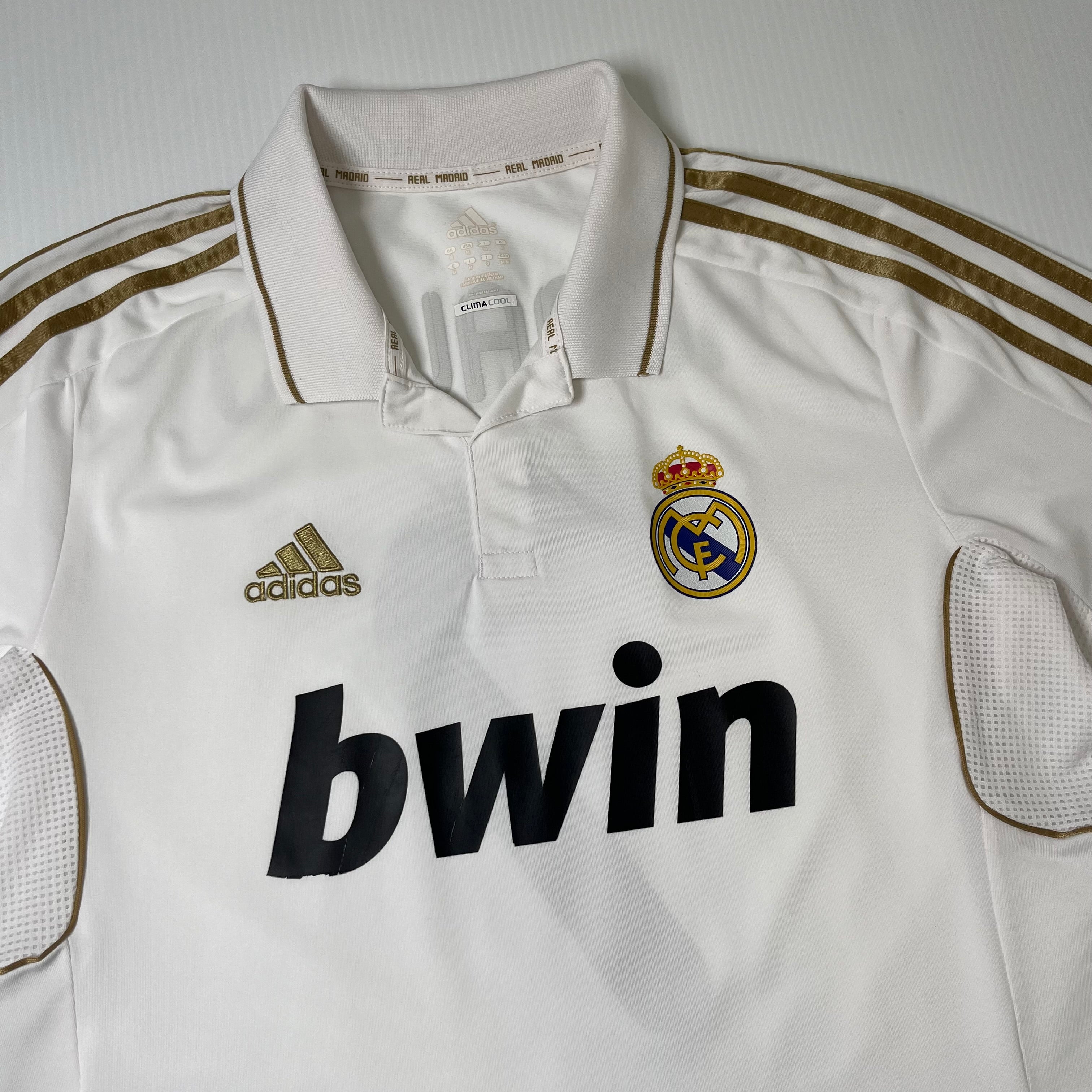 2011-12 Adidas Real Madrid Cristiano Ronaldo Home Kit M