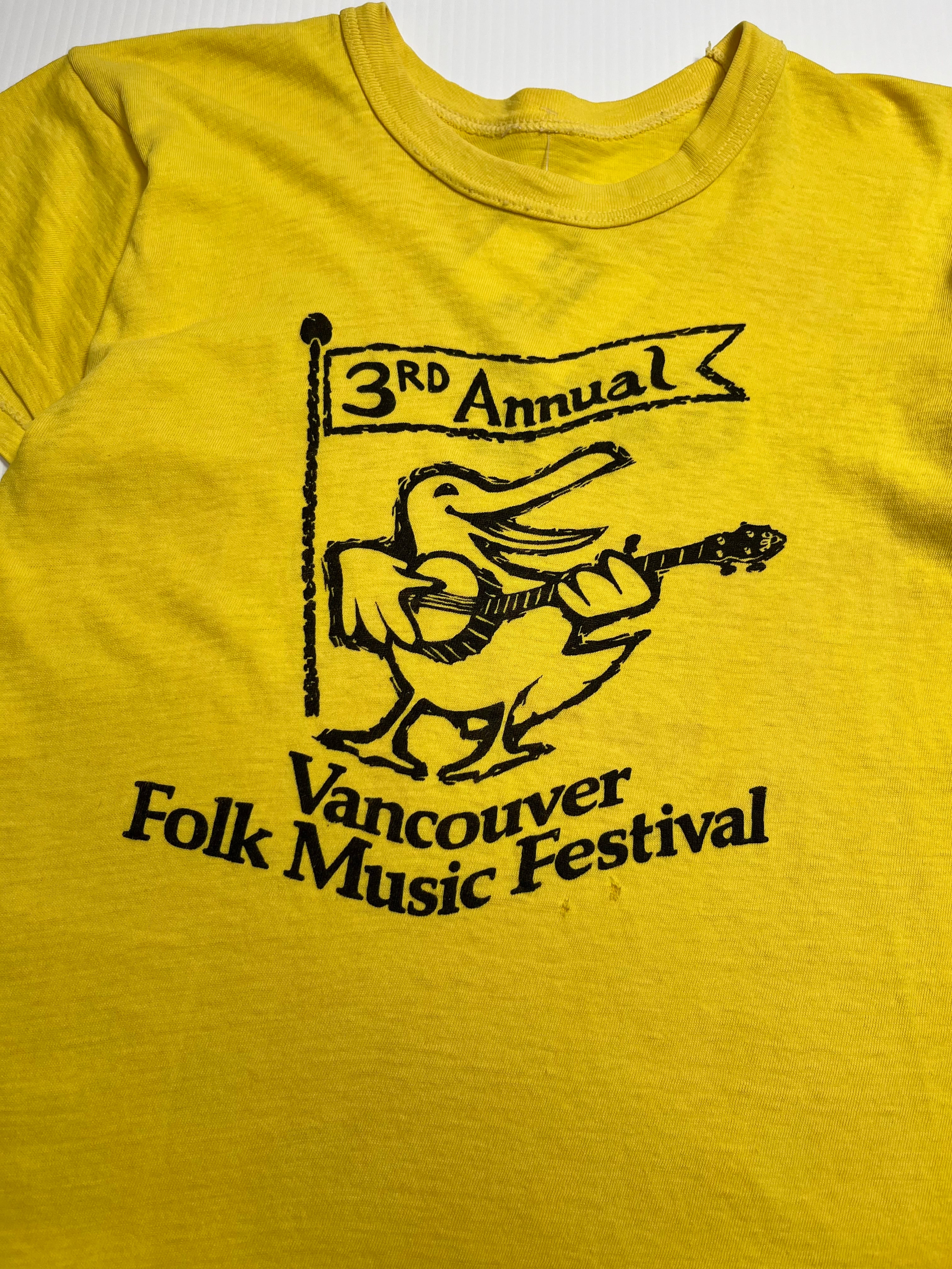 1979 Vancouver Folk Music Festival Tee S